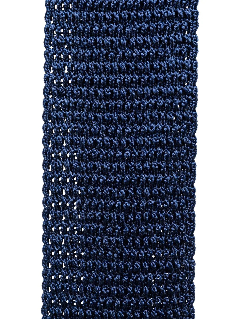 square tip knitted tie - 2