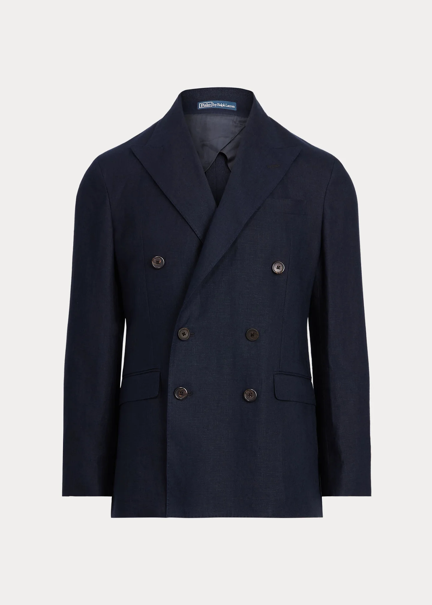 Polo Soft Tailored Fit Linen Suit Jacket - 1