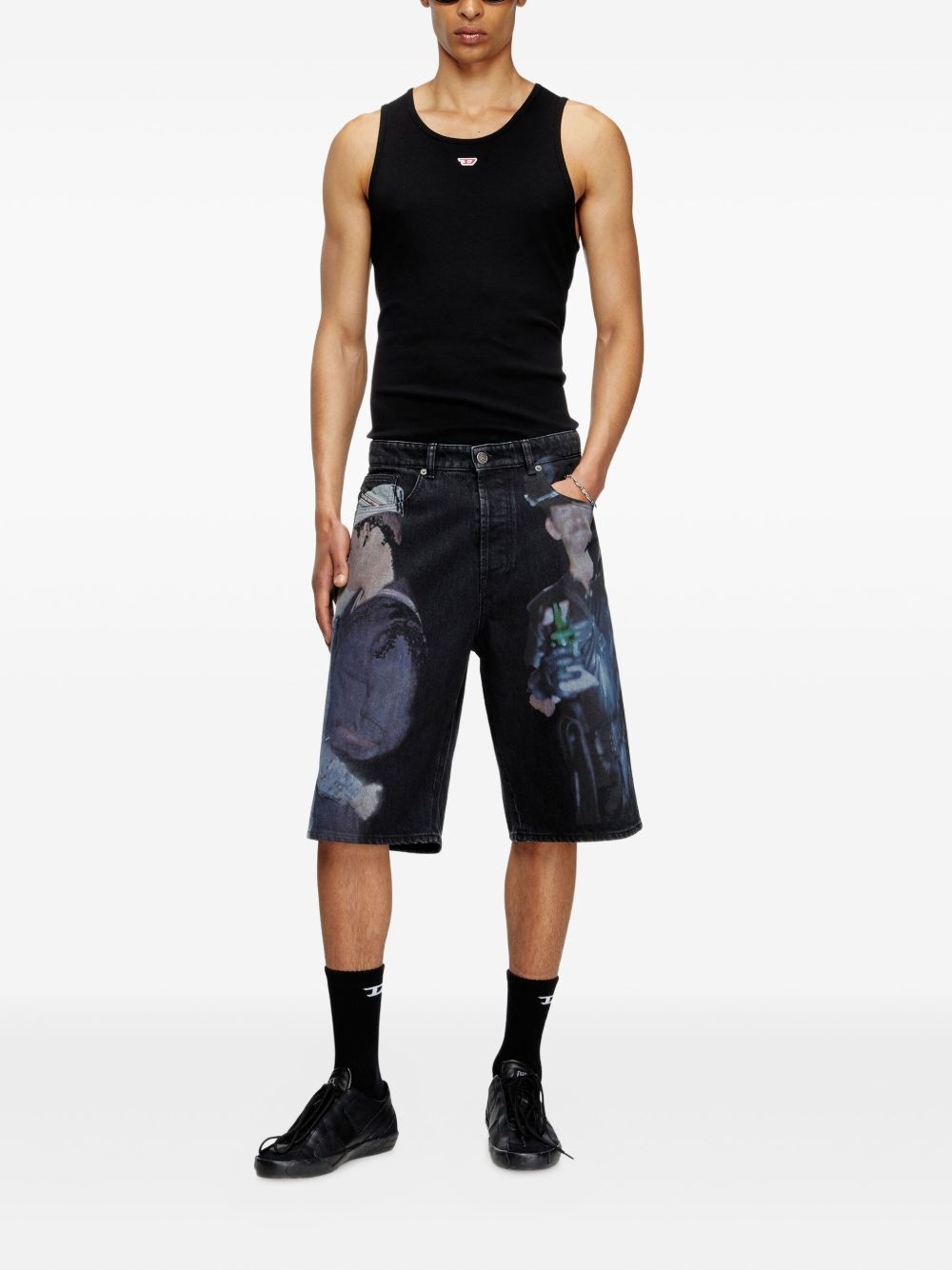 x Tom of Finland Foundation cotton shorts - 2
