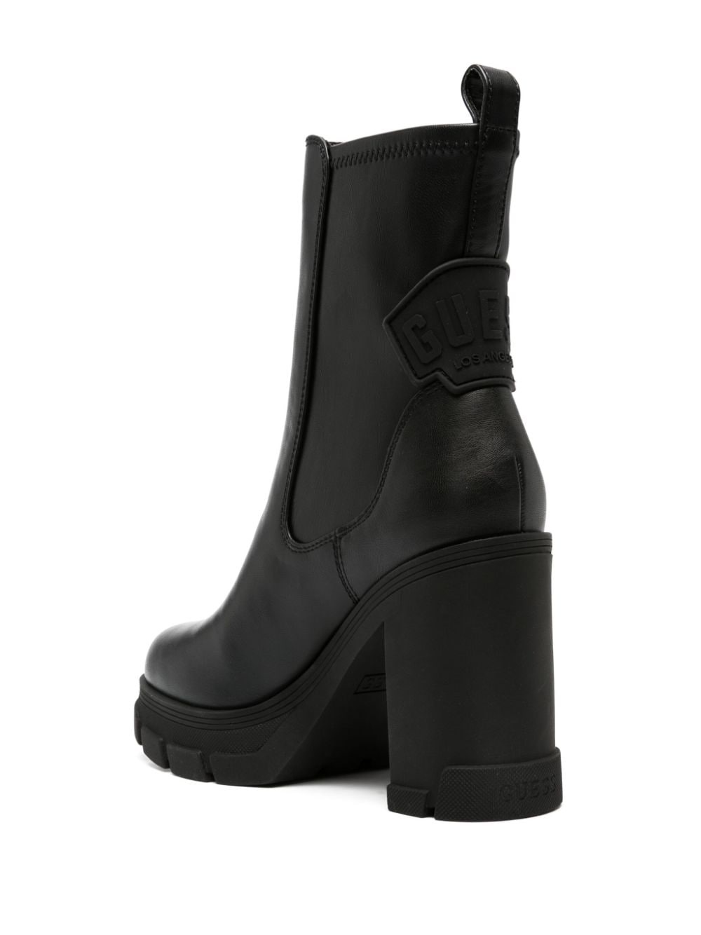 Xeno platform leather boots - 3