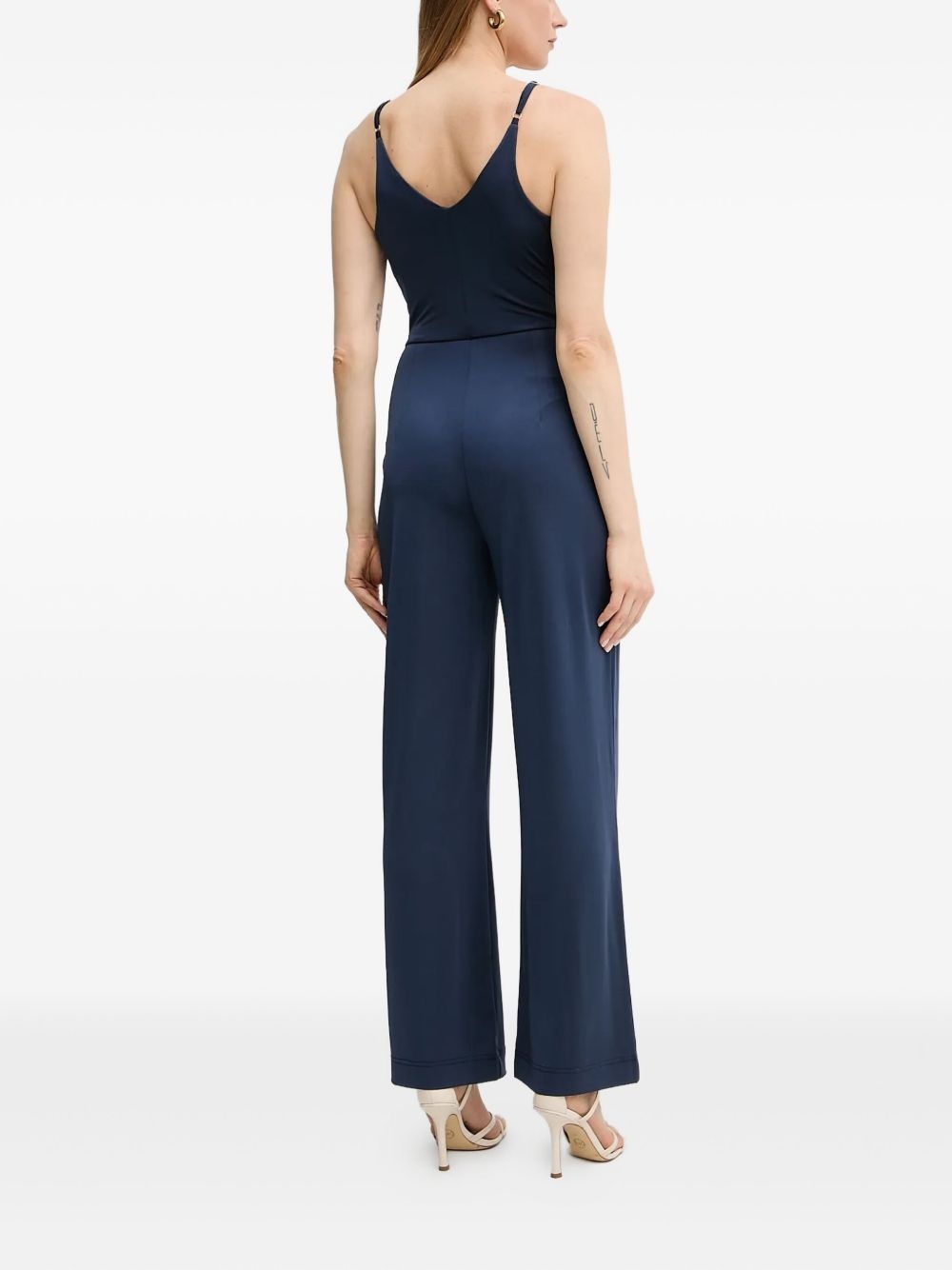 ruffle-detail jumpsuit - 3