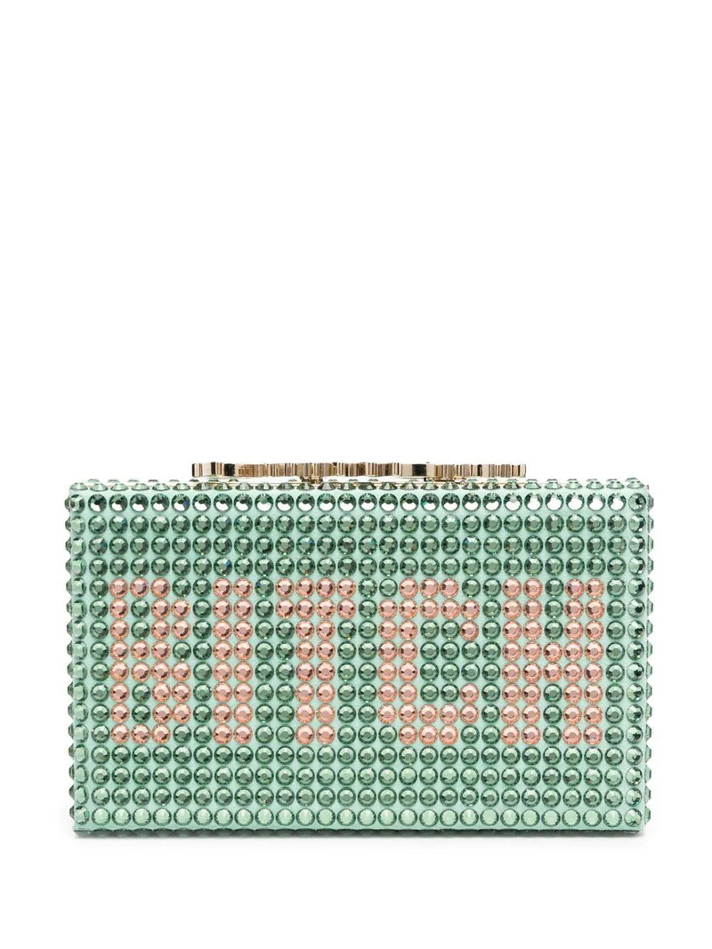 gem-slogan clutch bag 1