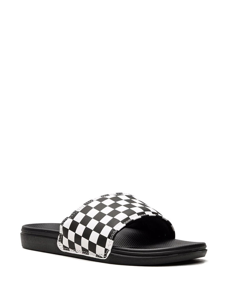 Vans LA Costa "Checkerboard" slides outlook