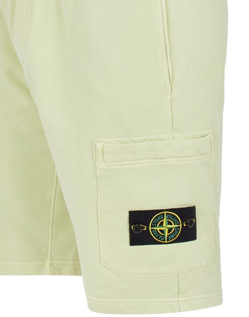 64651 GARMENT-DYED COTTON FLEECE LIGHT GREEN 3