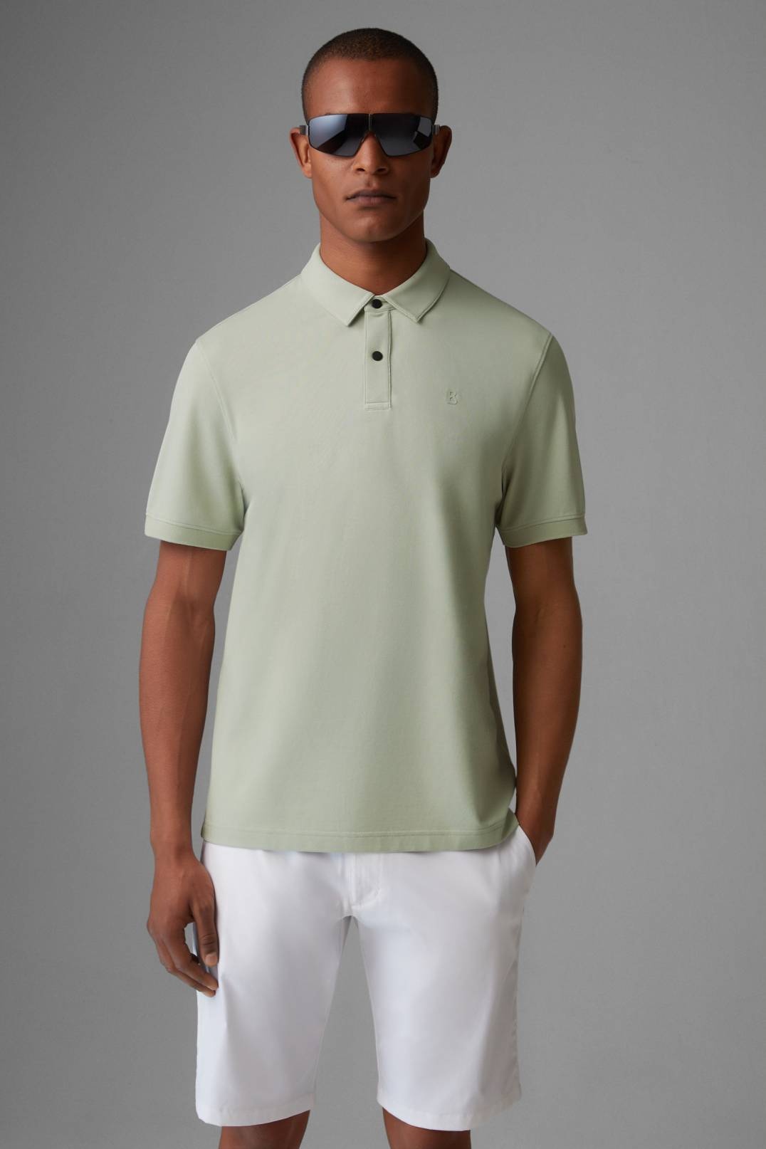 TIMO POLO SHIRT IN LIME GREEN - 2