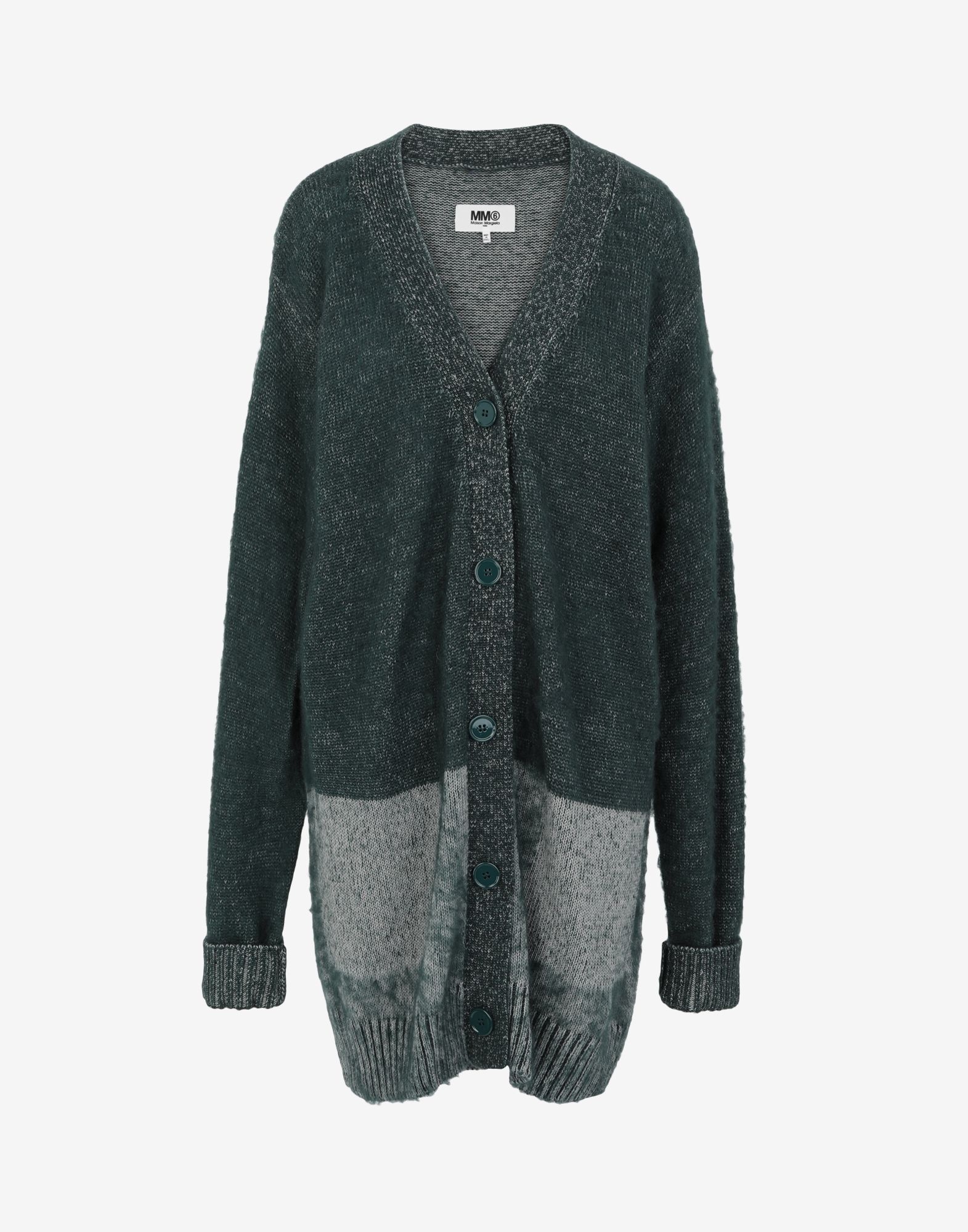 Shadow wool cardigan - 1