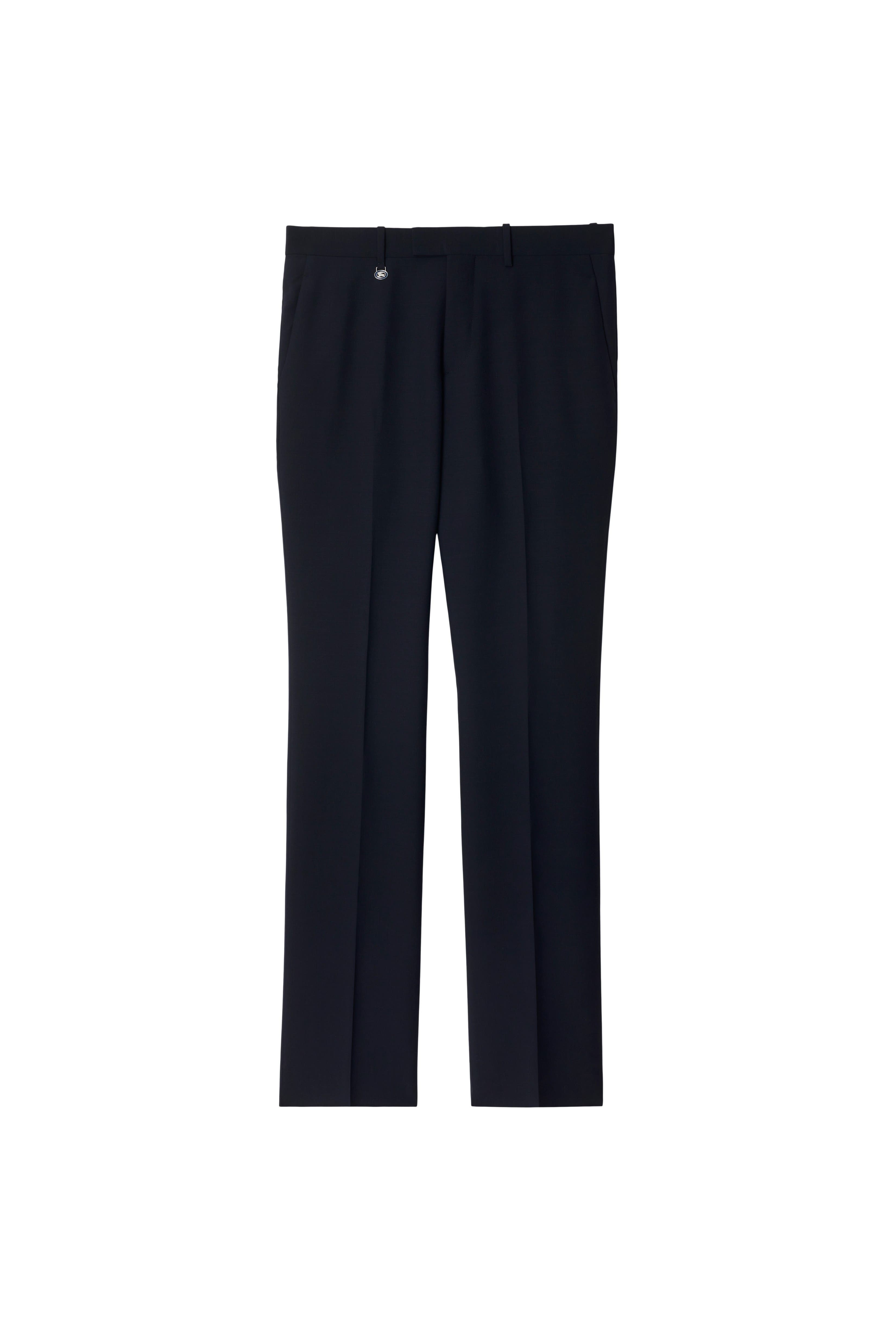 burberry Wool Mohair Tailored Trousers in Navy at Nordstrom - 2