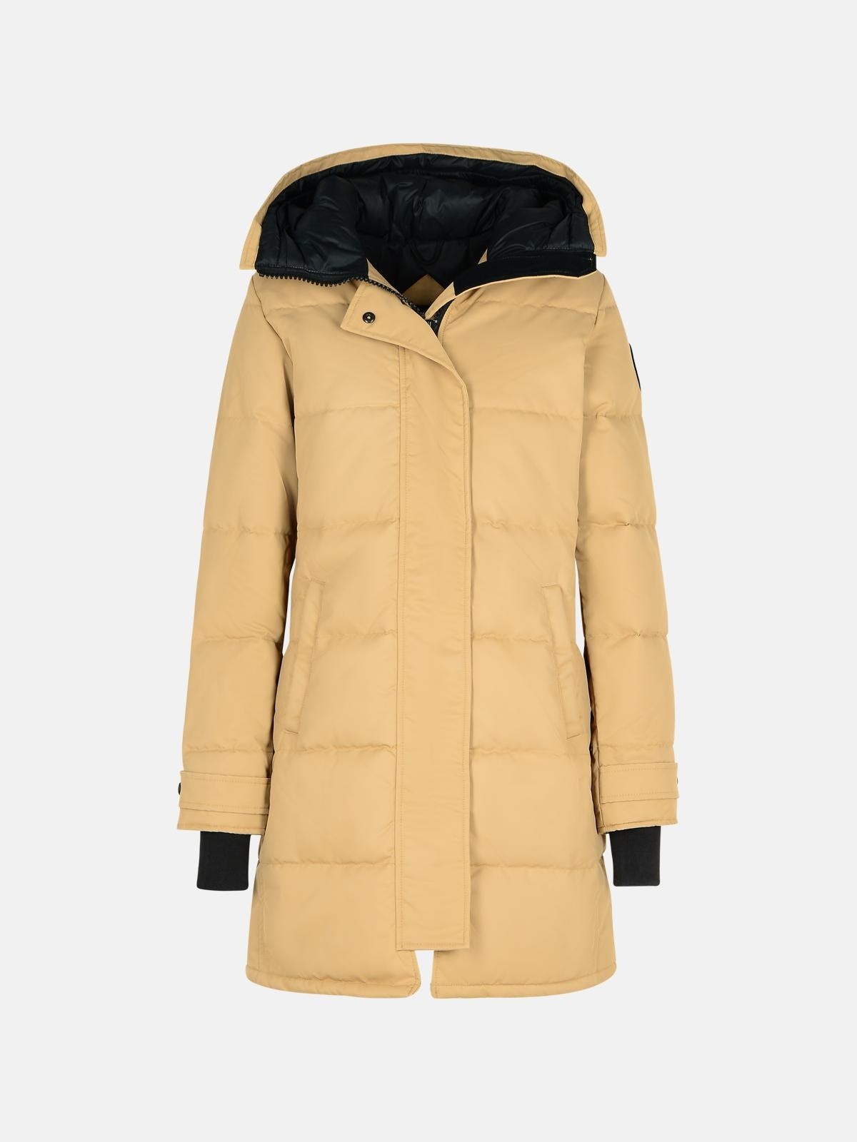 'SHELBURNE' BEIGE POLYAMIDE PARKA - 1