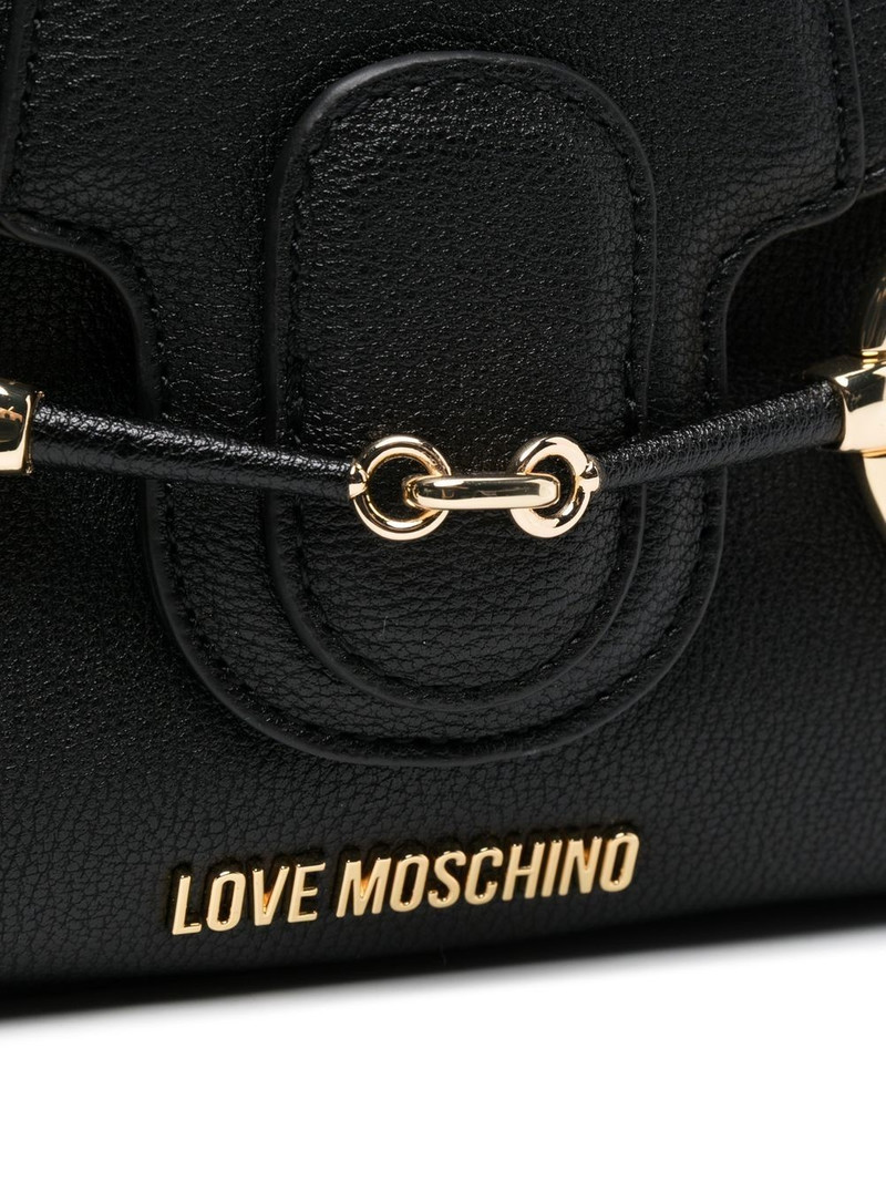 logo-plaque shoulder bag 4