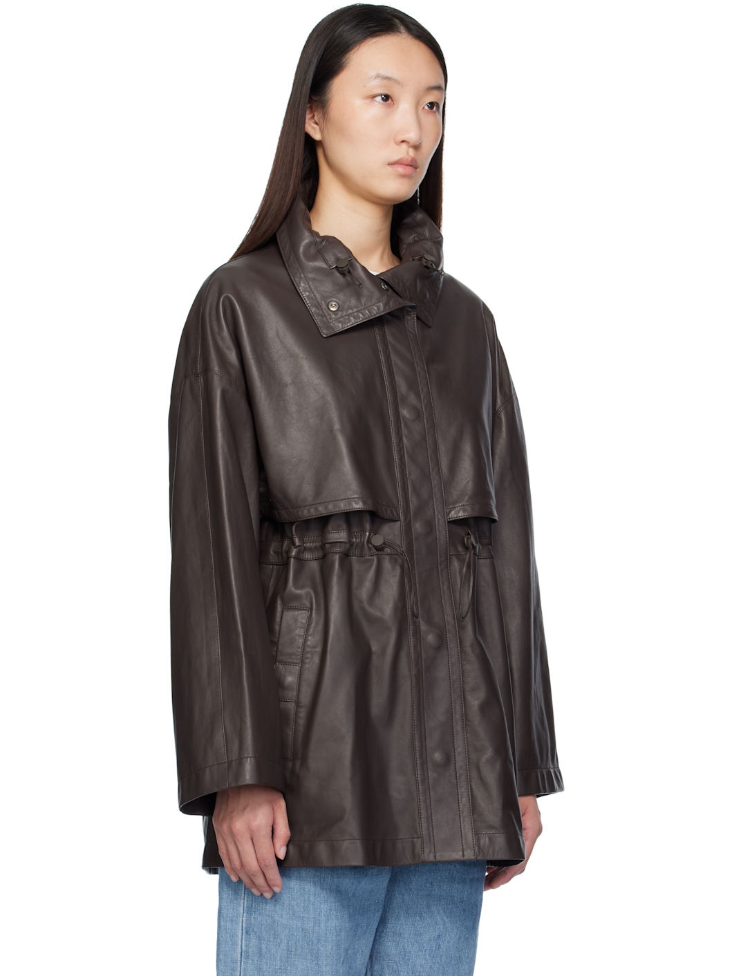 Brown Herbie Leather Jacket - 2