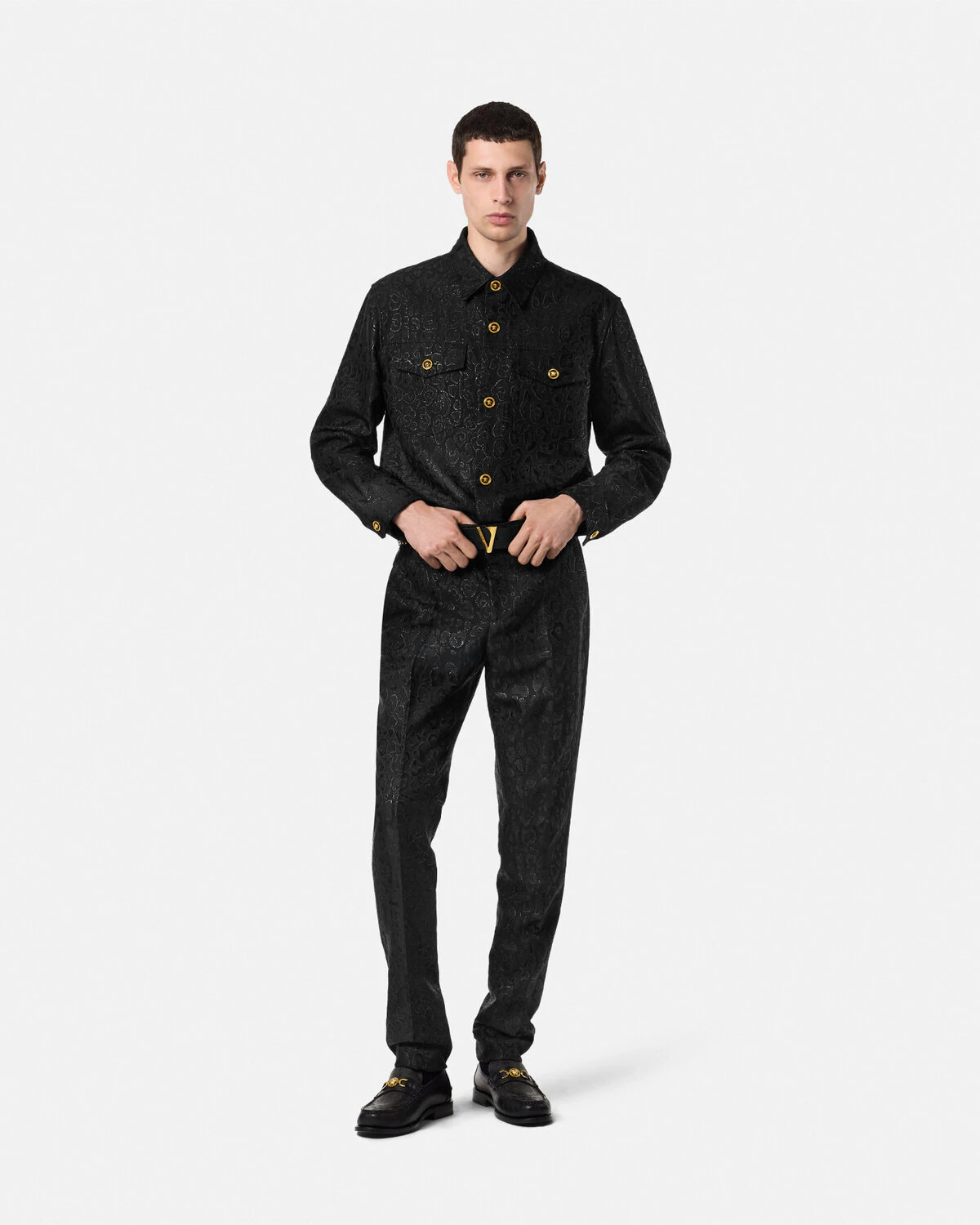 Leopard Jacquard Overshirt - 2
