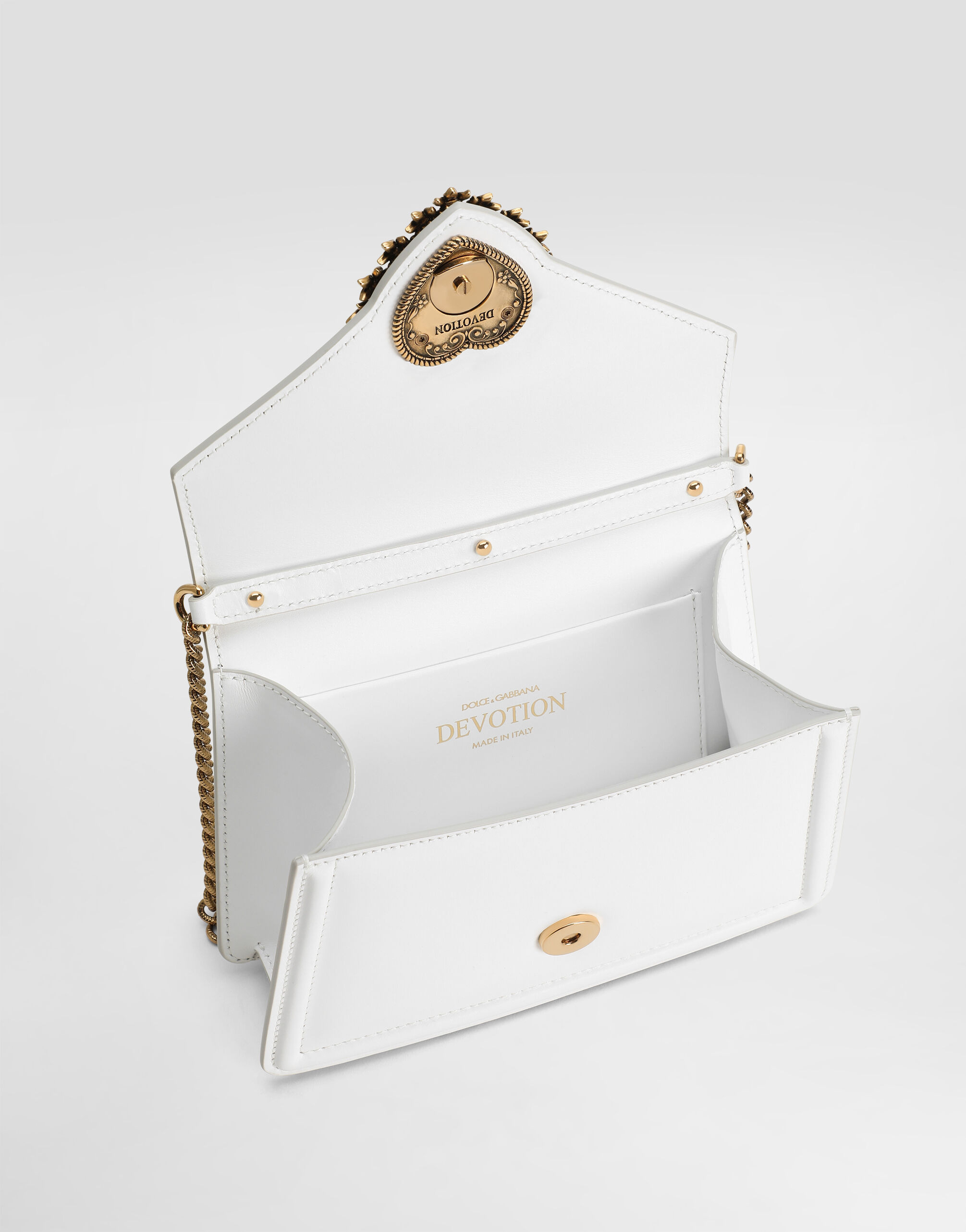Small smooth calfskin Devotion bag - 5