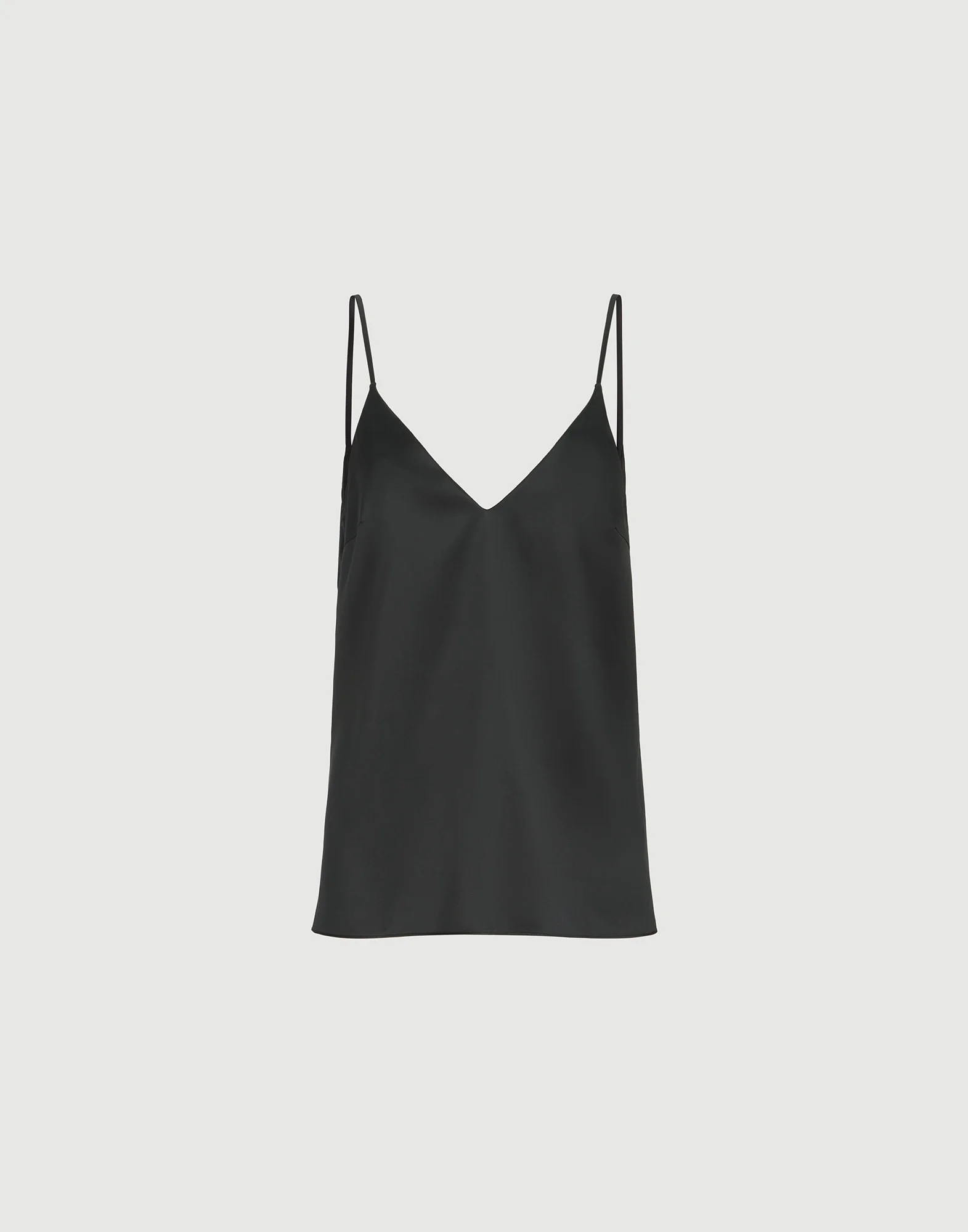 Stretch silk satin camisole - 1