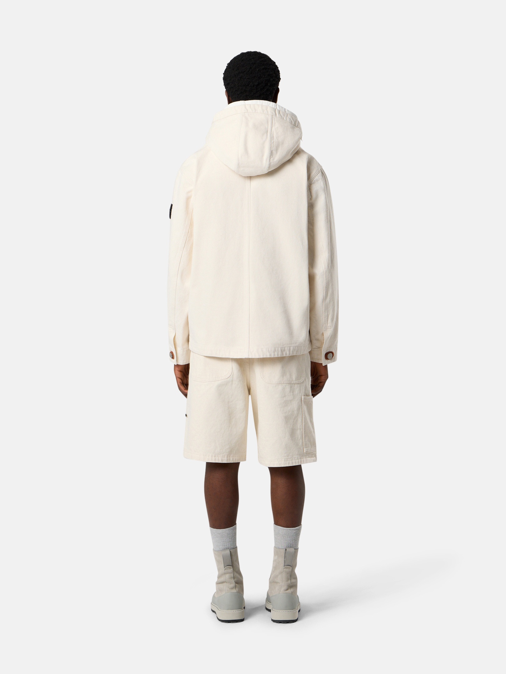 Q100001 NATURAL COTTON GABARDINE_STONE ISLAND RAW BEAUTY - 7
