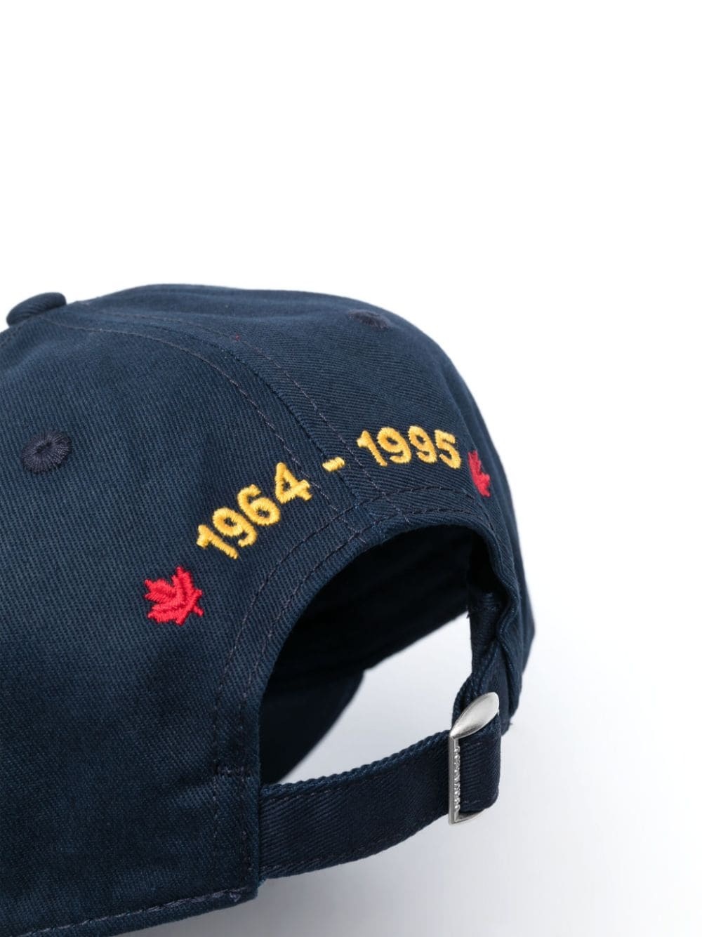 patch-detail cotton baseball cap - 2