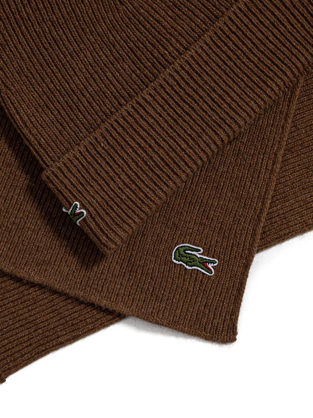 crocodile-appliqué beanie (set of two) - 4