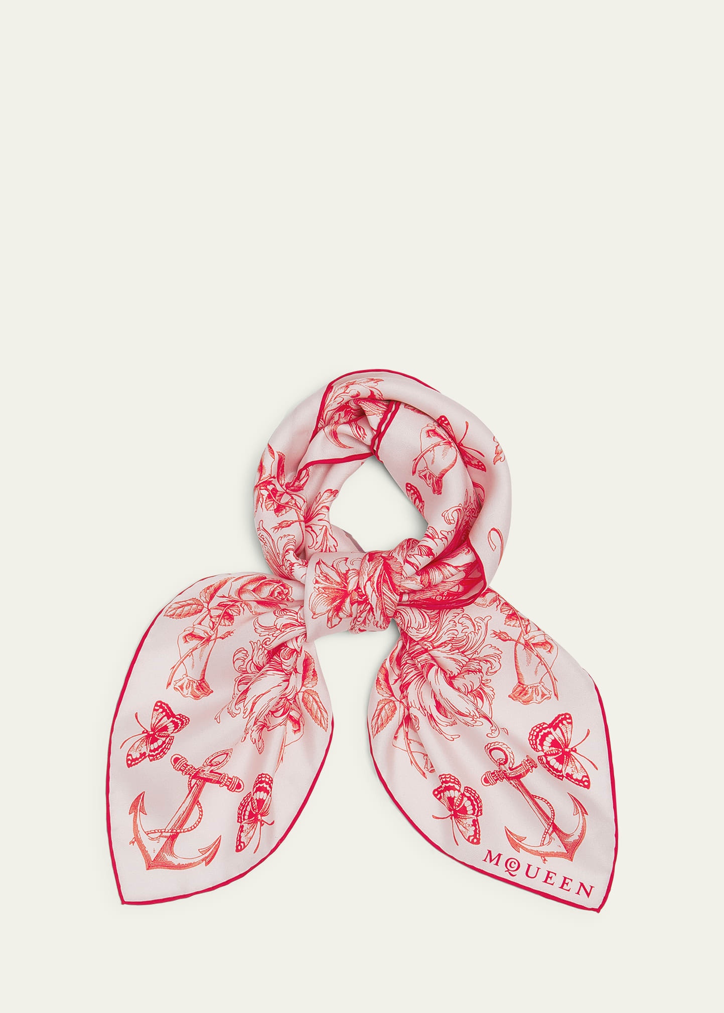 Sailor Tattoo Silk Scarf - 3