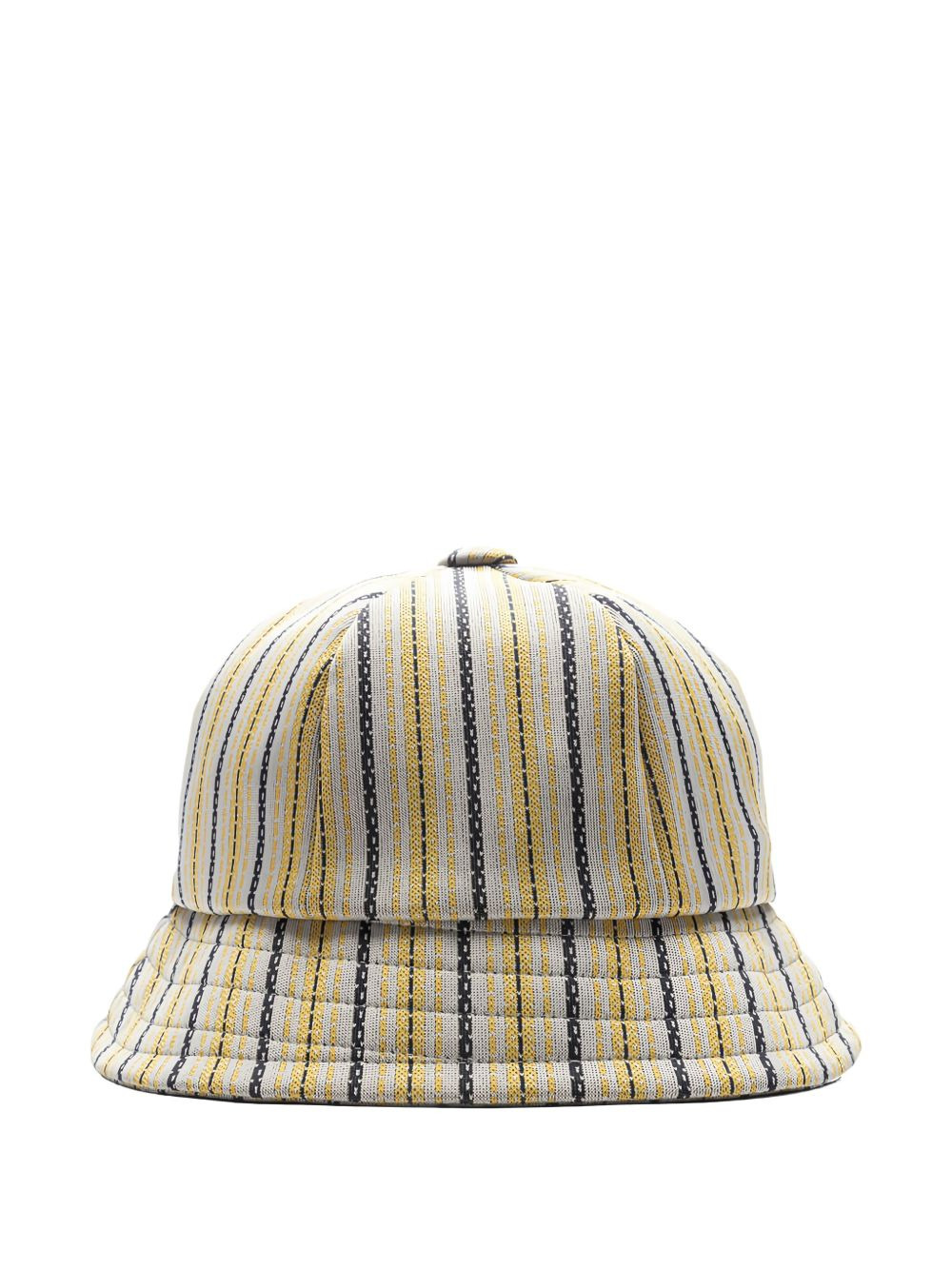 striped butterfly bucket hat - 2