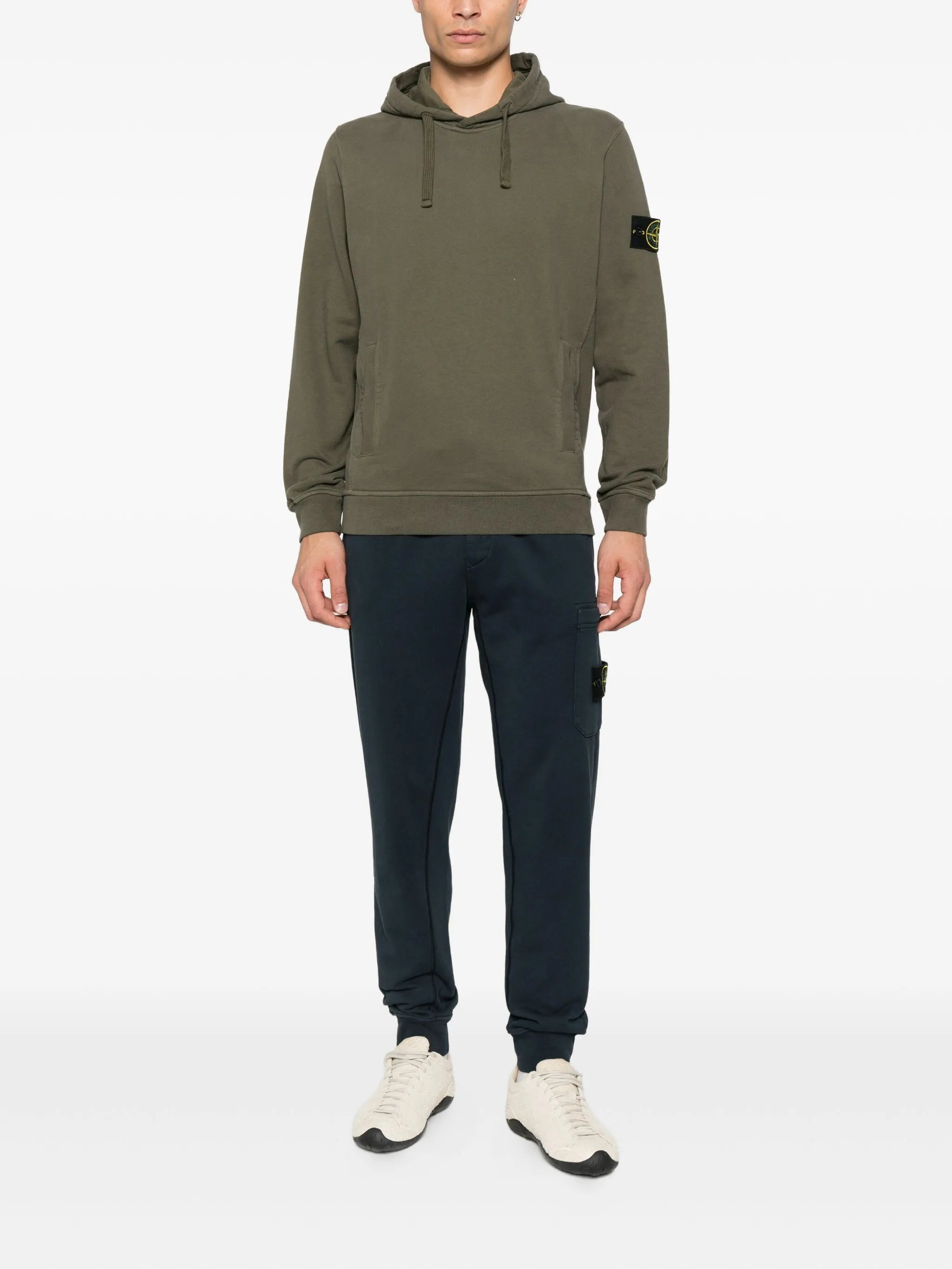 Stone Island Patch-pocket Drawstring Trousers - 5