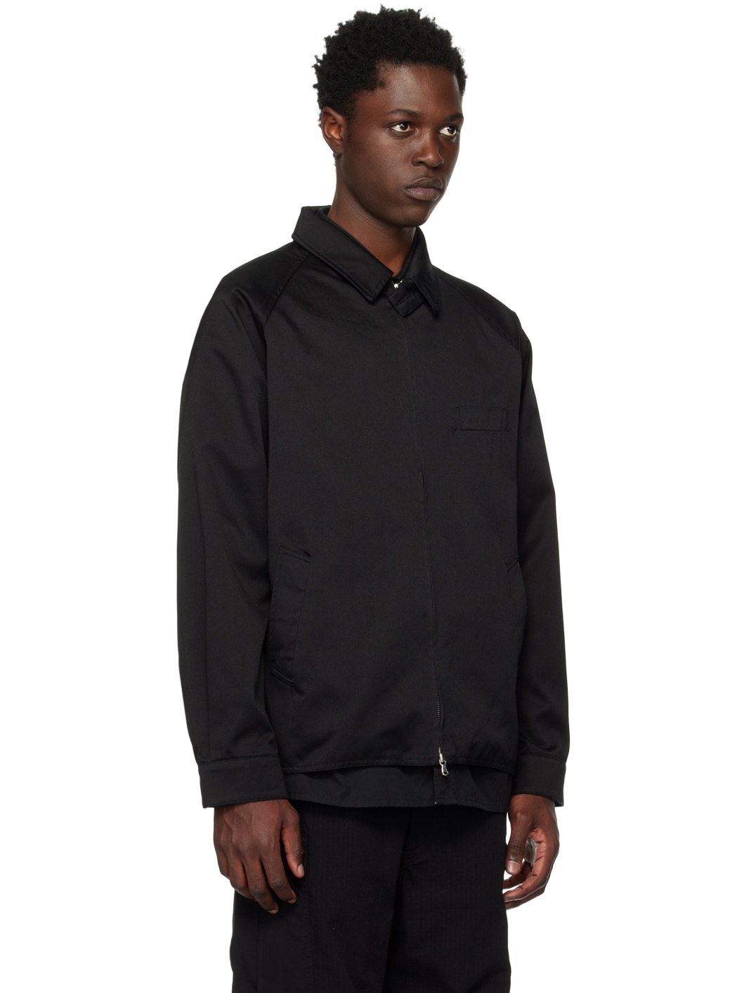 Black Crew Jacket - 2