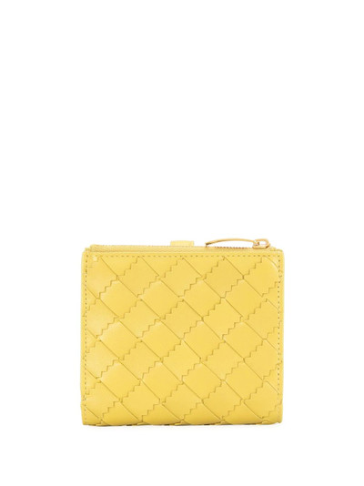 Bottega Veneta zig zag cut French wallet outlook