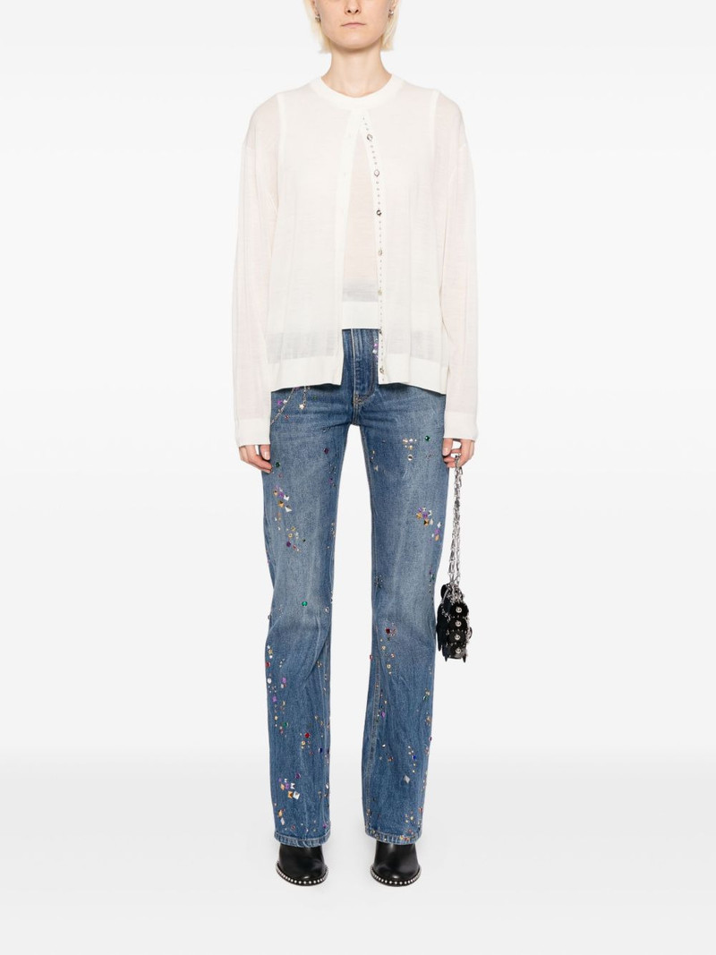 rabanne merino cardigan outlook