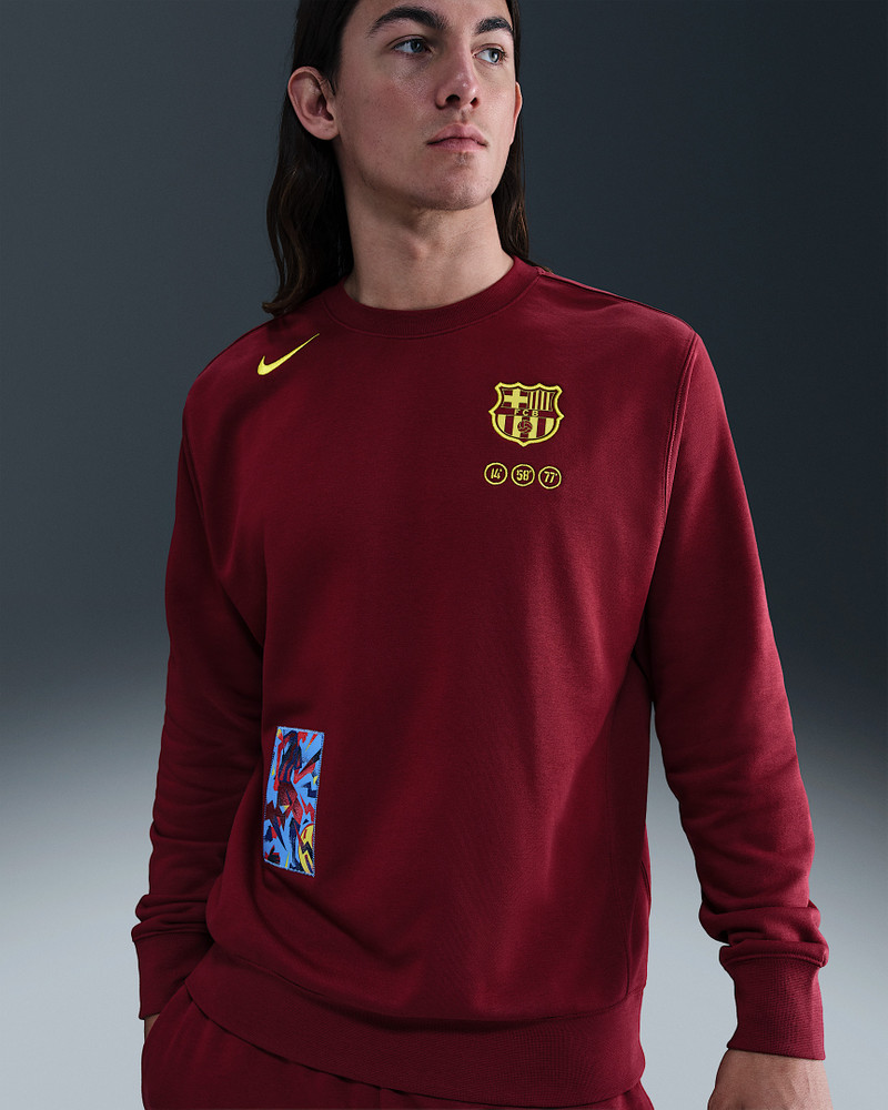 FC Barcelona Club Fourth Men's Nike Soccer Crew-Neck 1