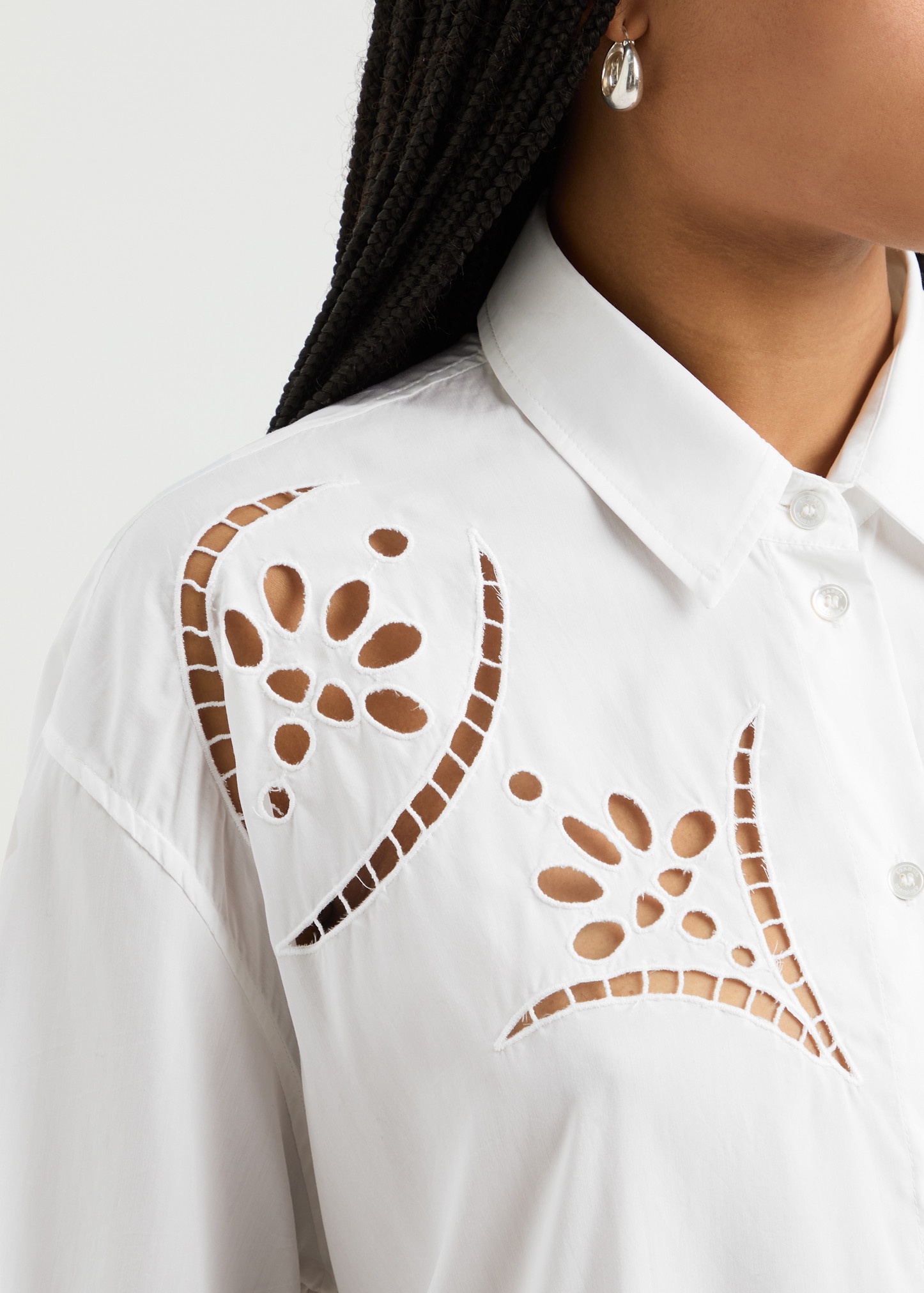 Bilya eyelet-embroidered shirt - 5