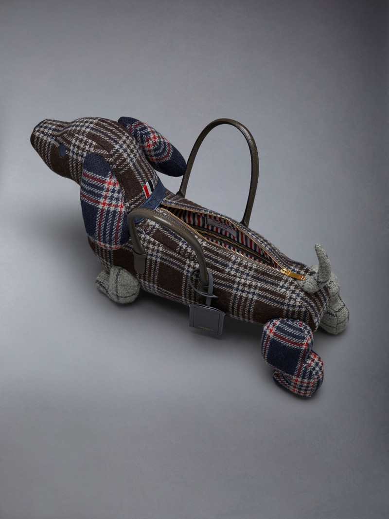 Fun-Mix Prince of Wales Check British Wool Hector Bag 5
