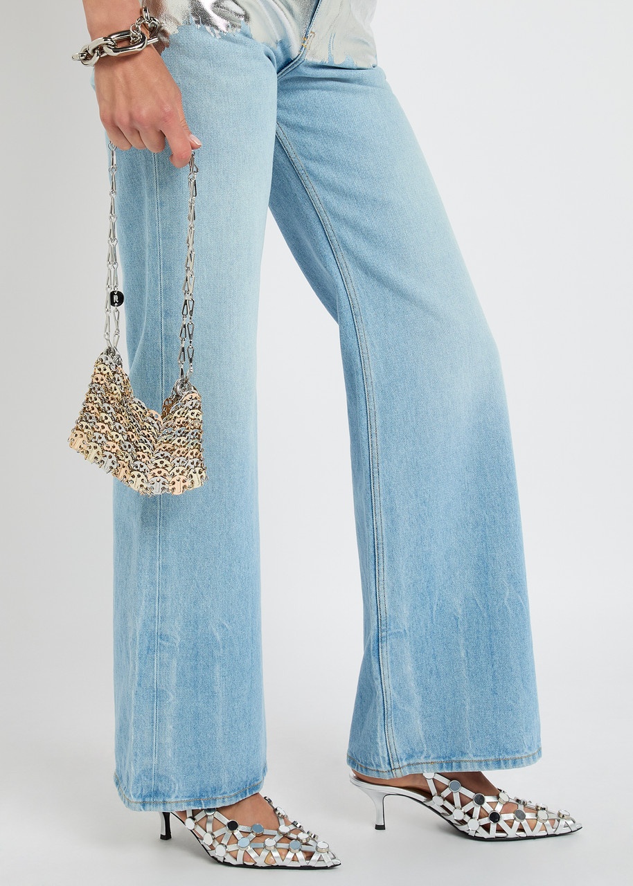 Rabanne 1969 Disc Mini Two-tone Shoulder bag - 5