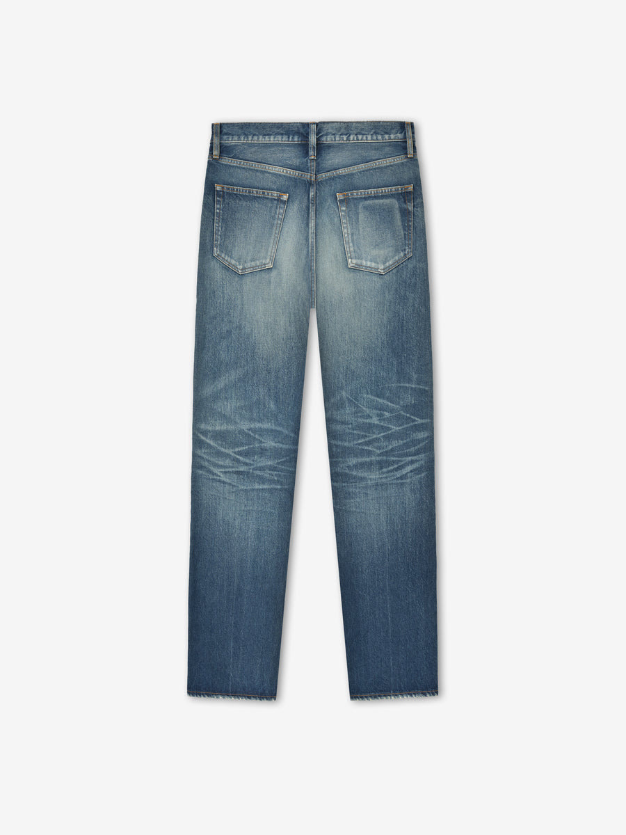 Straight 5 Pocket Jean - 2