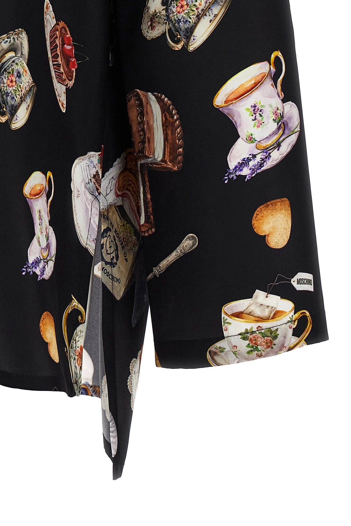 'Tea Time' print shirt - 4