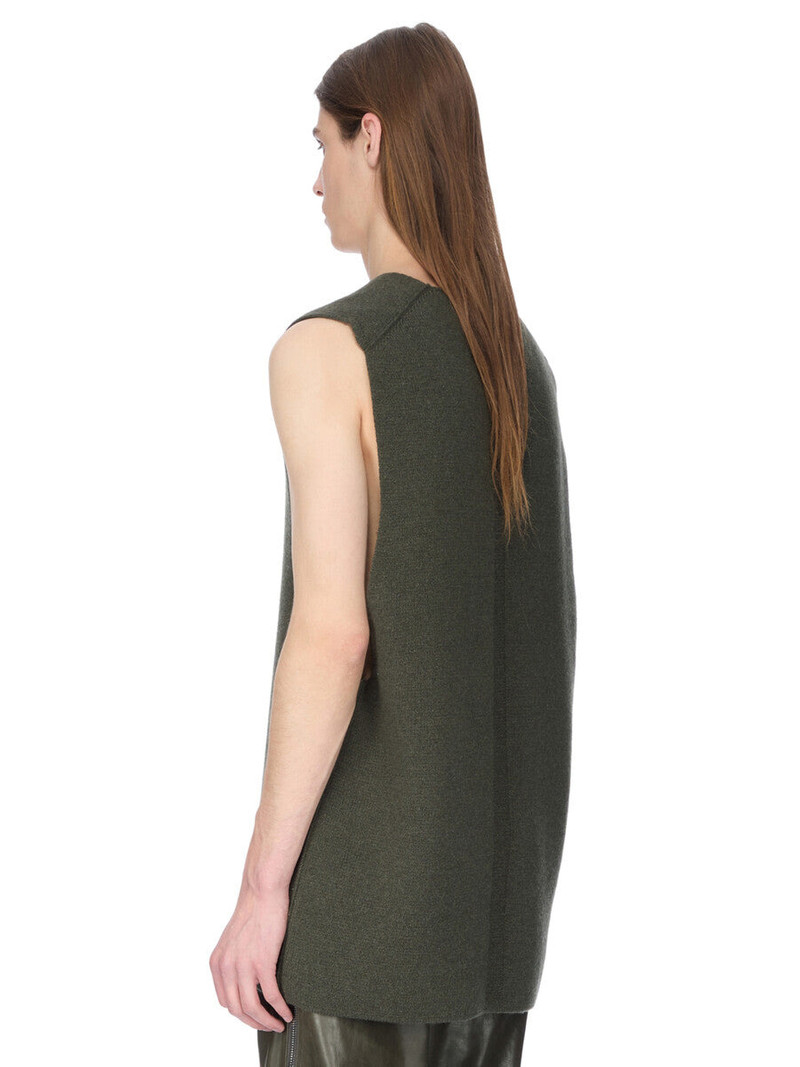 V-neck sleeveless knitwear 3
