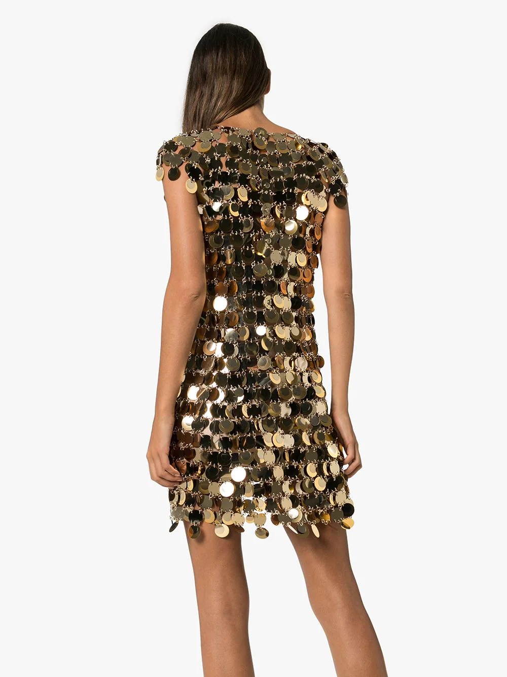 chainmail mini dress - 4