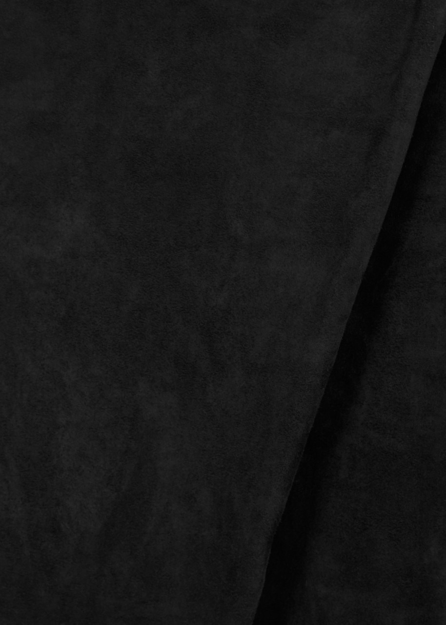 Split-cuff suede trousers - 5