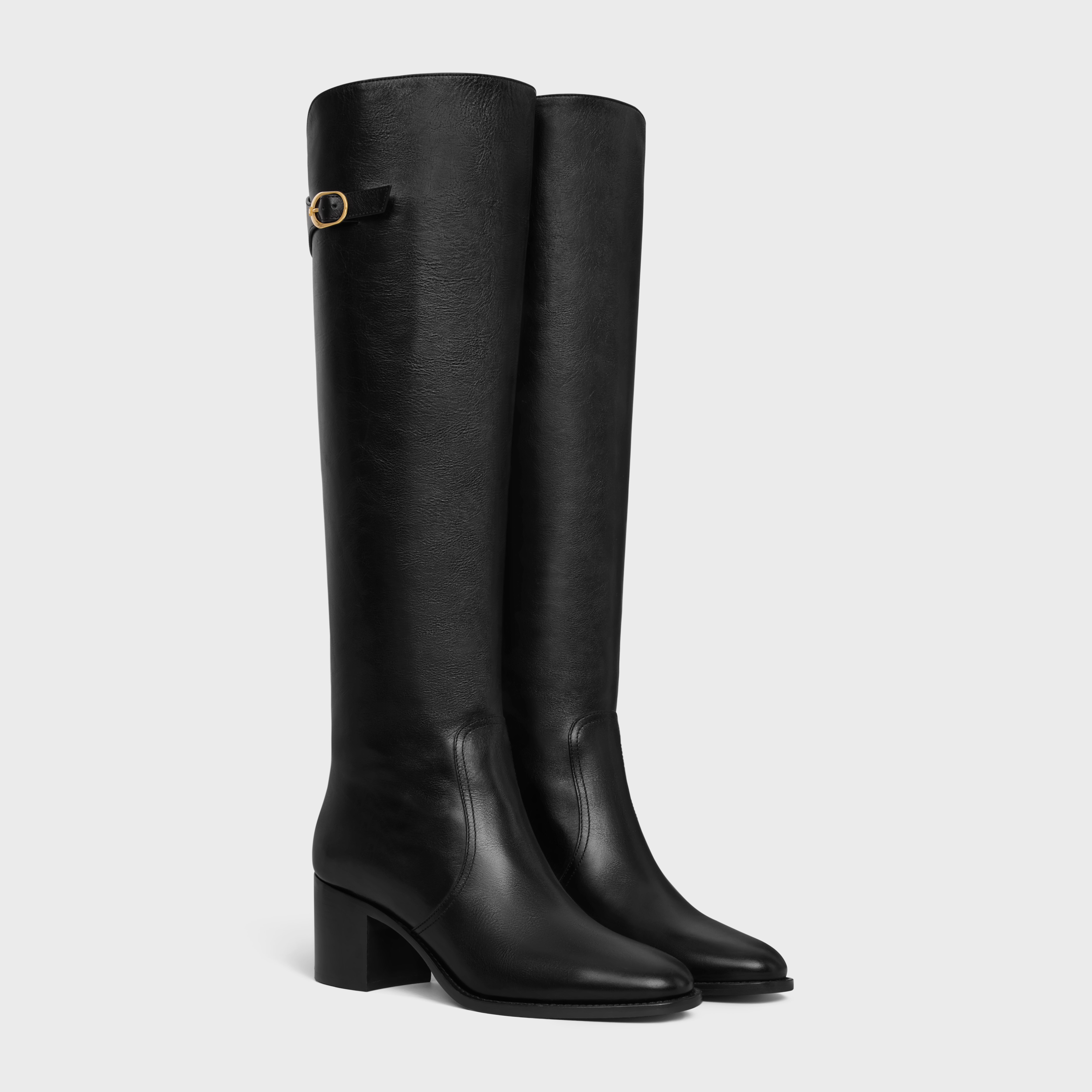 CELINE GARANCE HIGH BOOT in CALFSKIN - 2