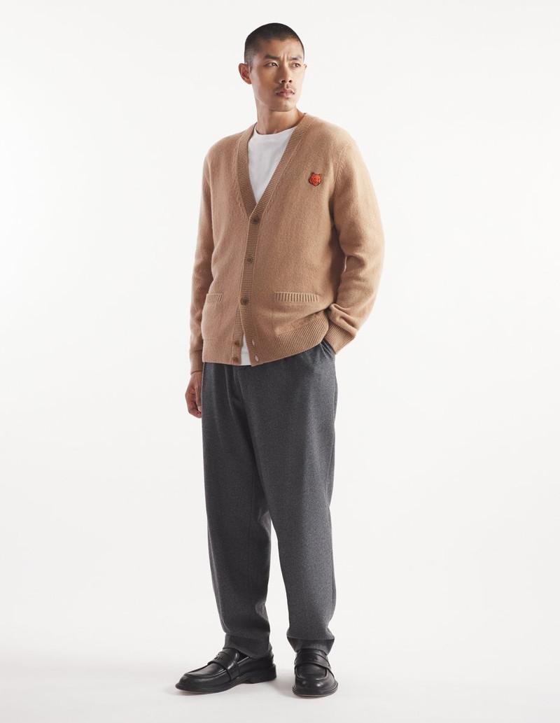 Maison Kitsuné BOLD FOX HEAD PATCH REGULAR CARDIGAN outlook