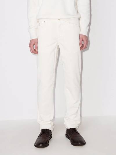 Brunello Cucinelli straight-leg corduroy trousers outlook