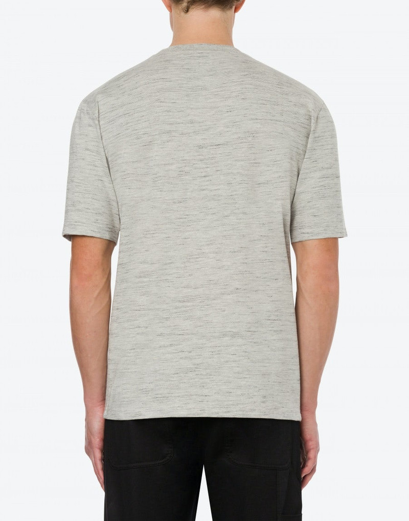 MOSCHINO VARSITY SLUB JERSEY T-SHIRT 3