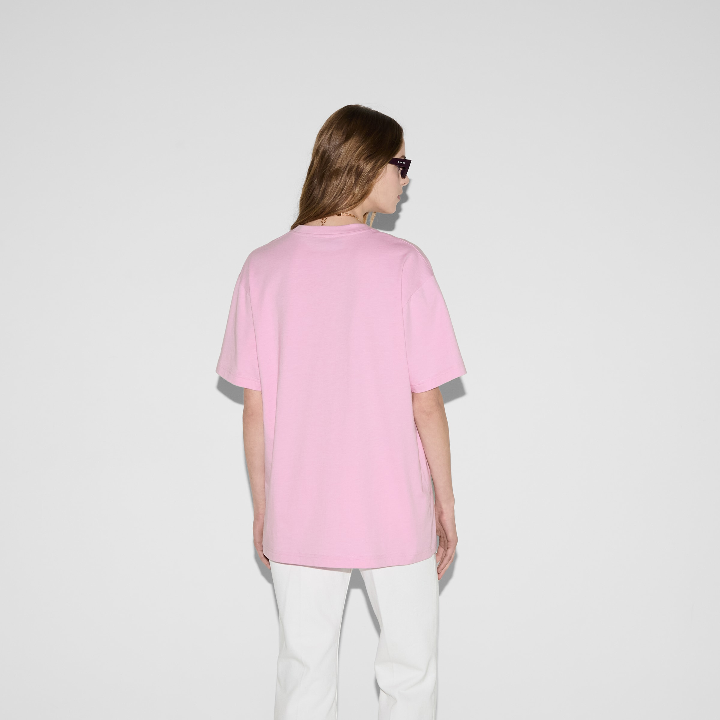 Printed cotton jersey T-shirt - 4