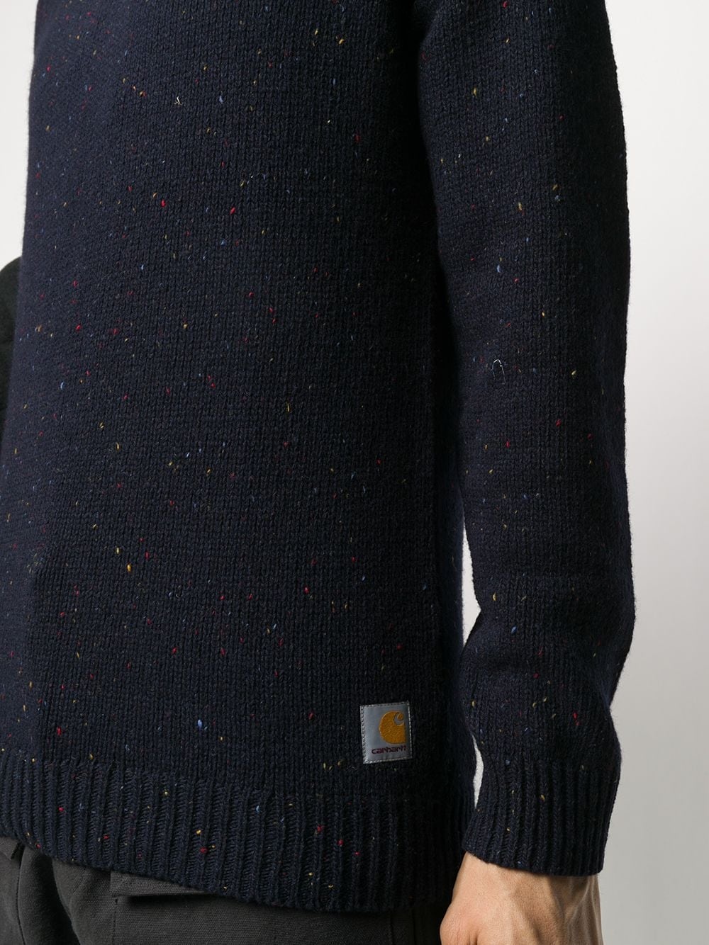 Anglistic flecked jumper - 5