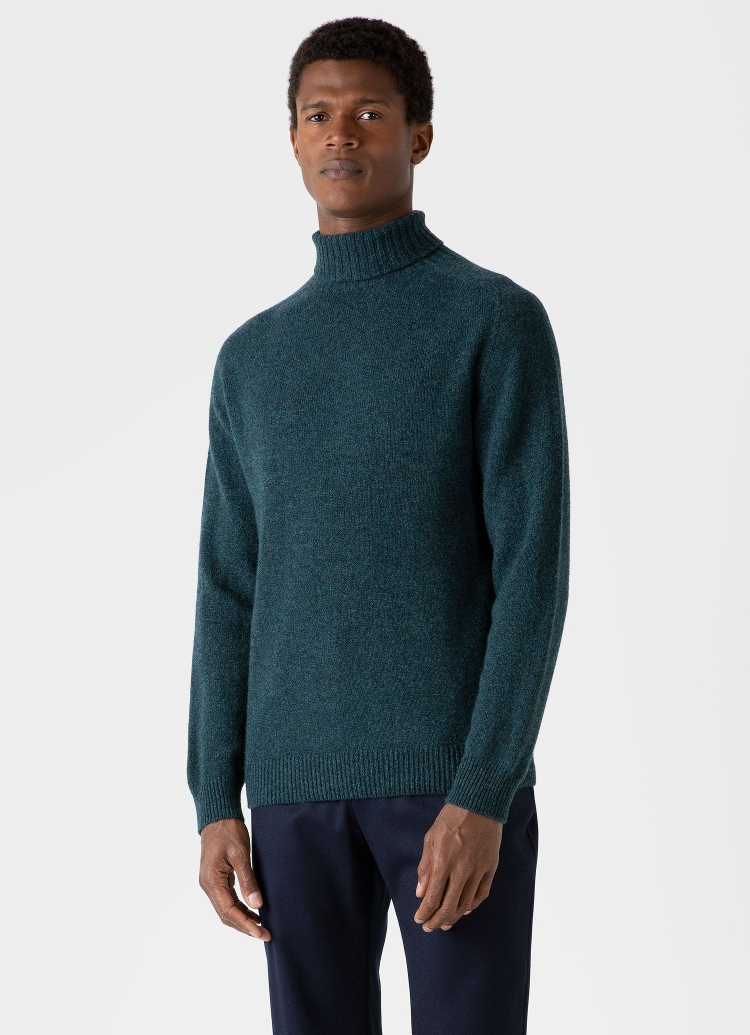 Lambswool Roll Neck - 2