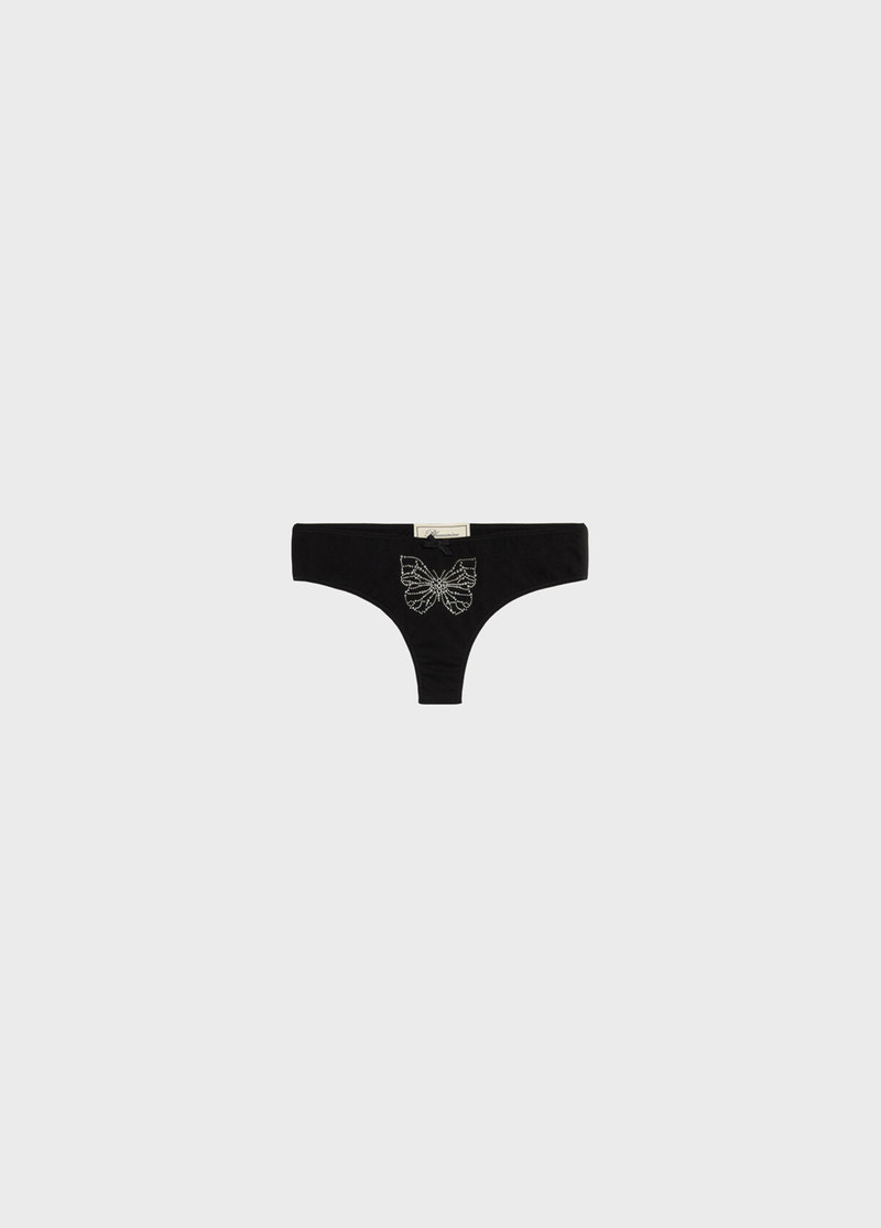 SLIP-ON JERSEY STRETCH WITH BEADED EMBROIDERY 1