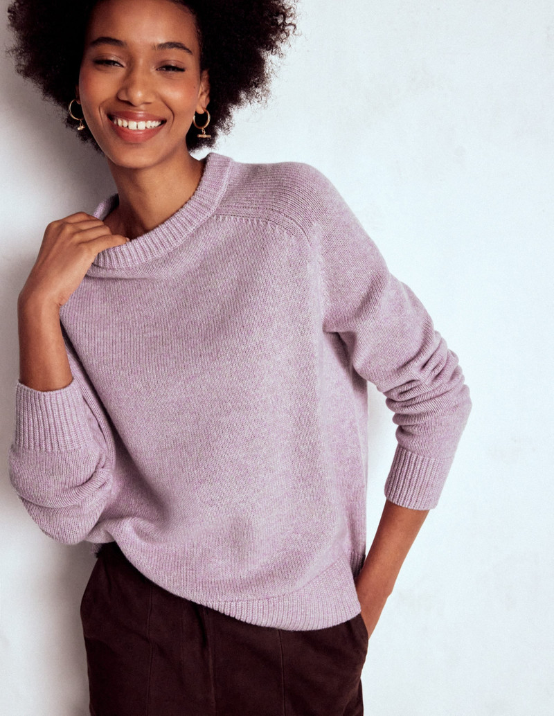 Marion Merino Sweater-Chalky Violet 4