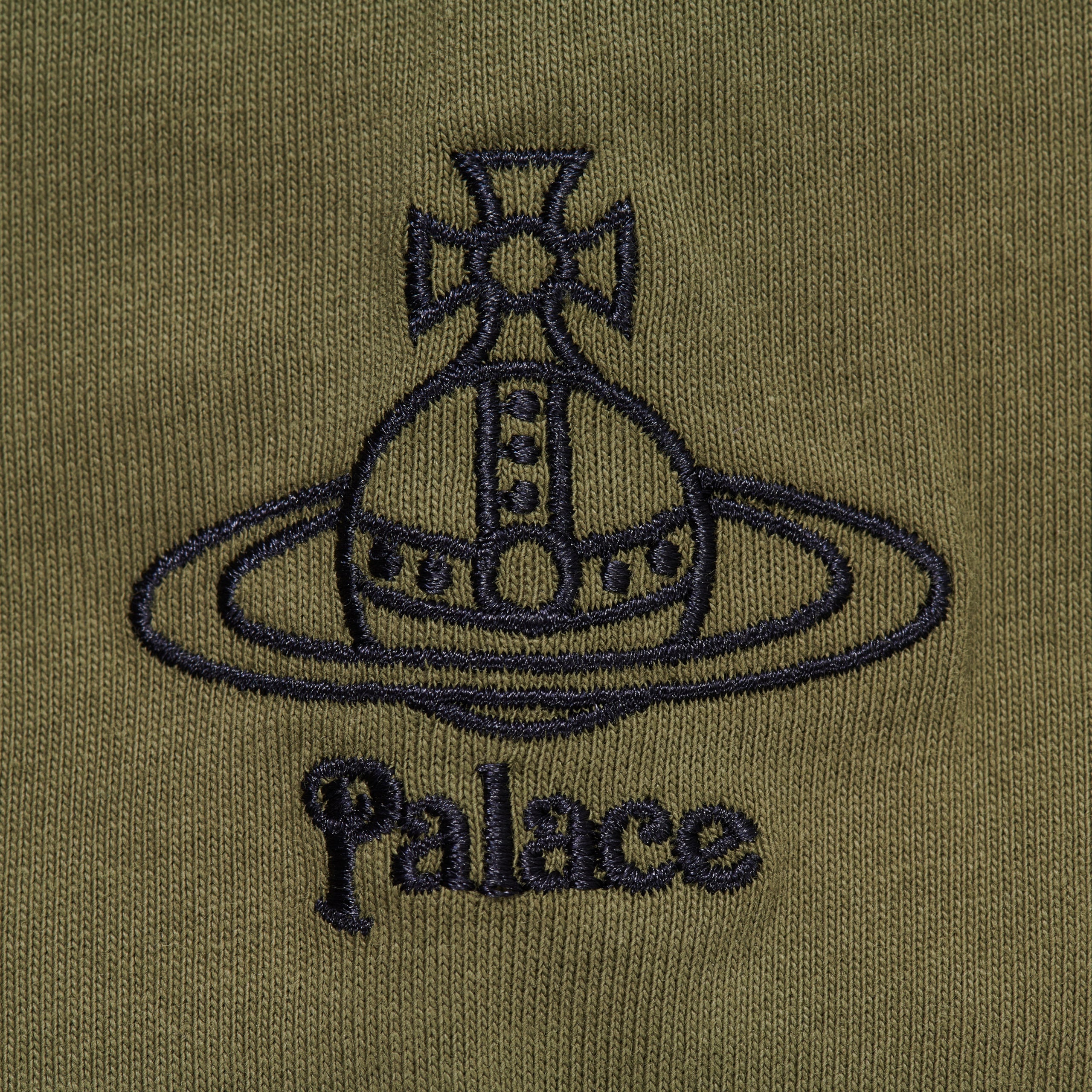 PALACE PALACE VIVIENNE WESTWOOD RINGER T-SHIRT OLIVE | REVERSIBLE