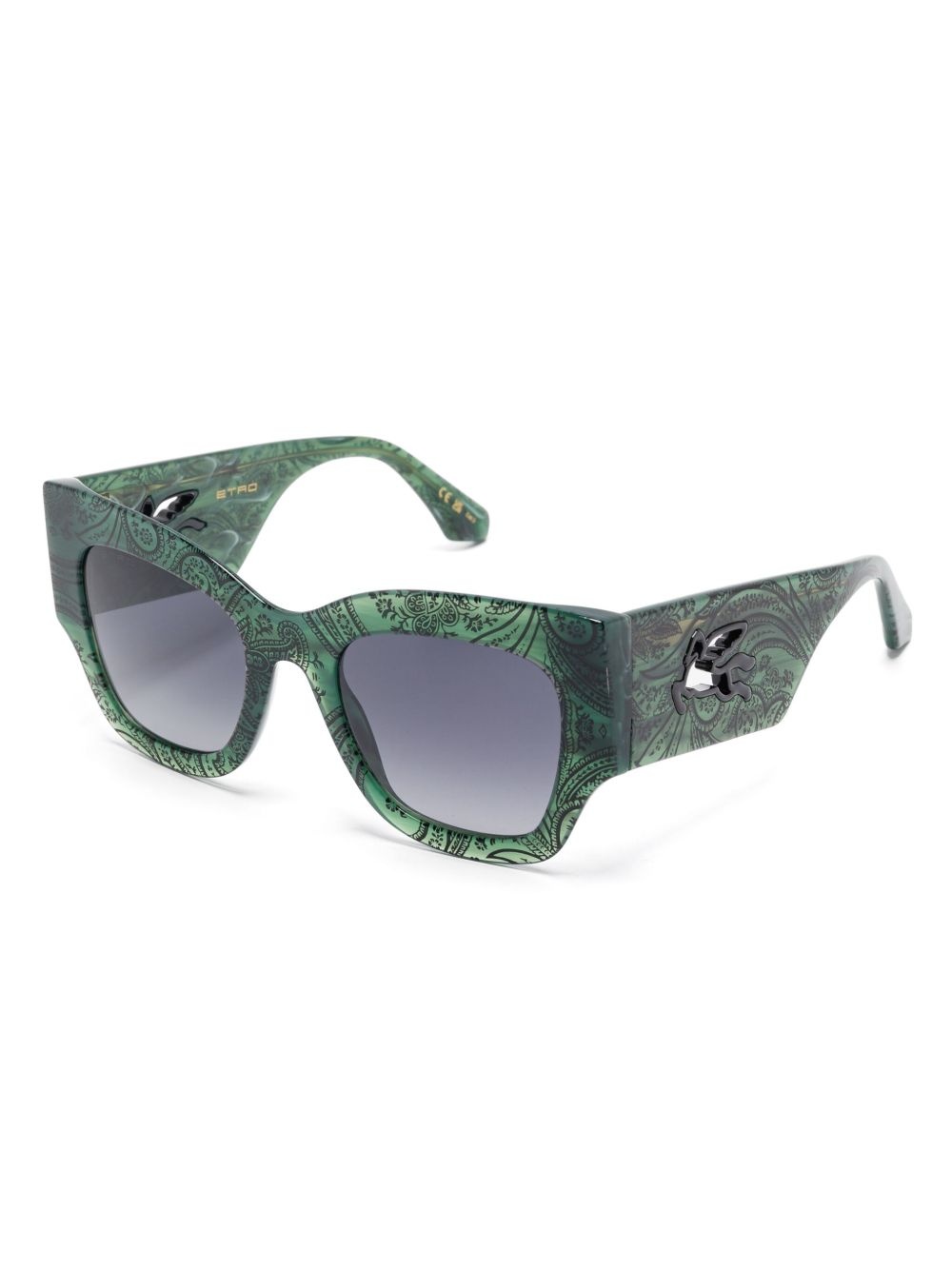 oversize-frame sunglasses - 2