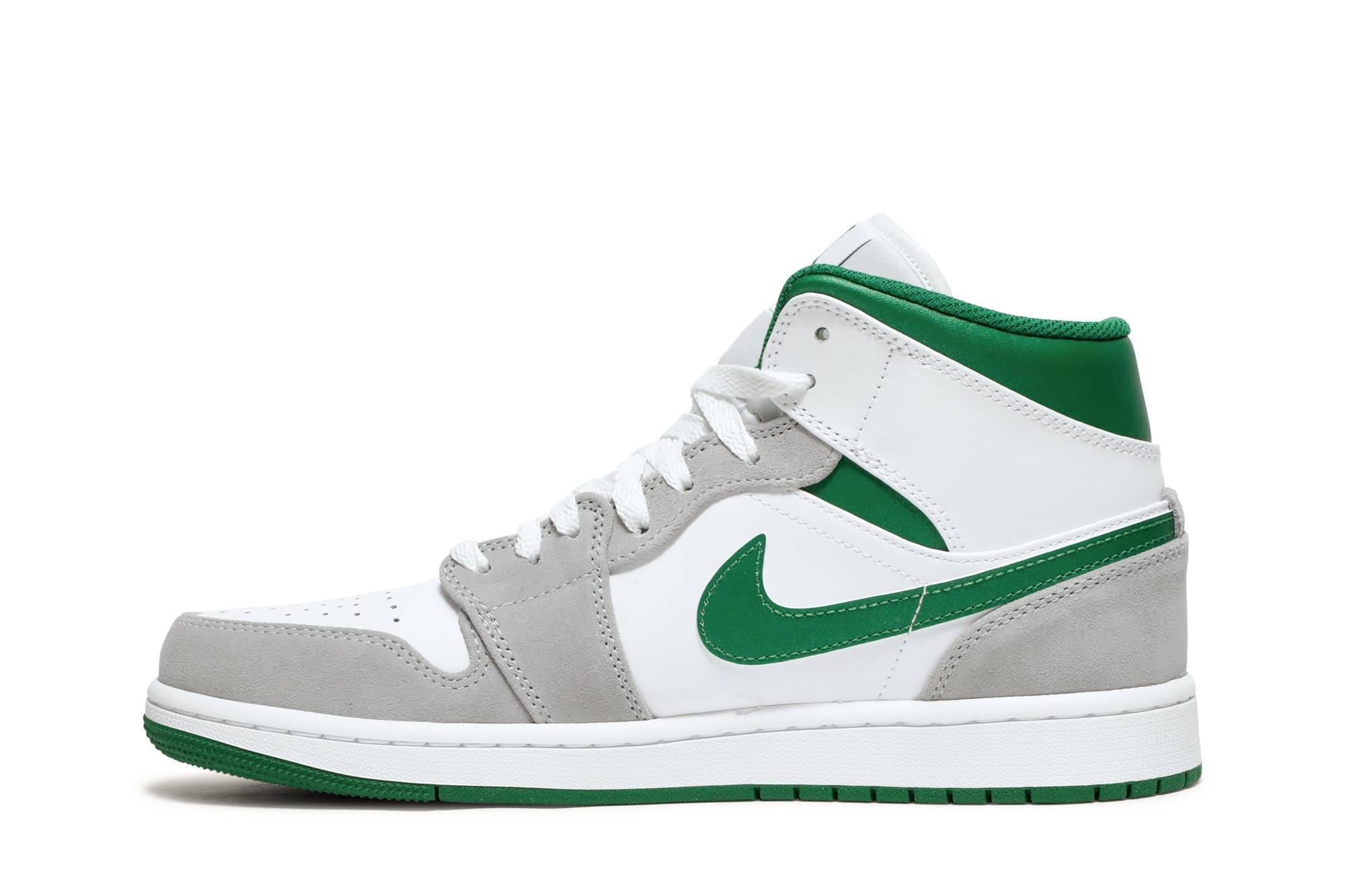 Air Jordan 1 Mid SE 'Grey Pine Green' - 3