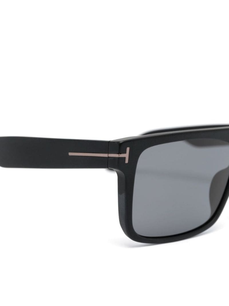 tinted straight-arm sunglasses - 3