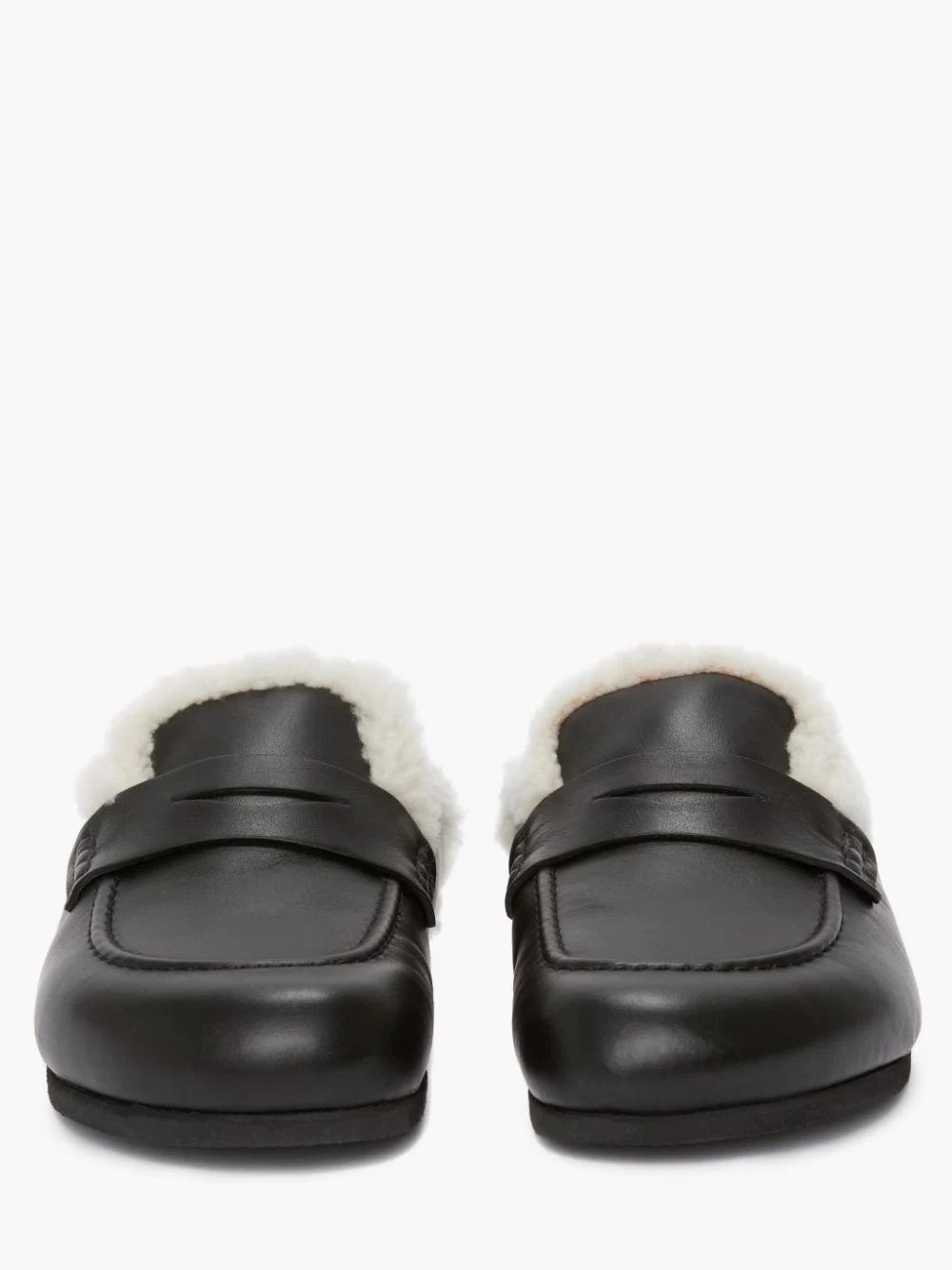 WOMEN'S SHEARLING LOAFER MULES - 3