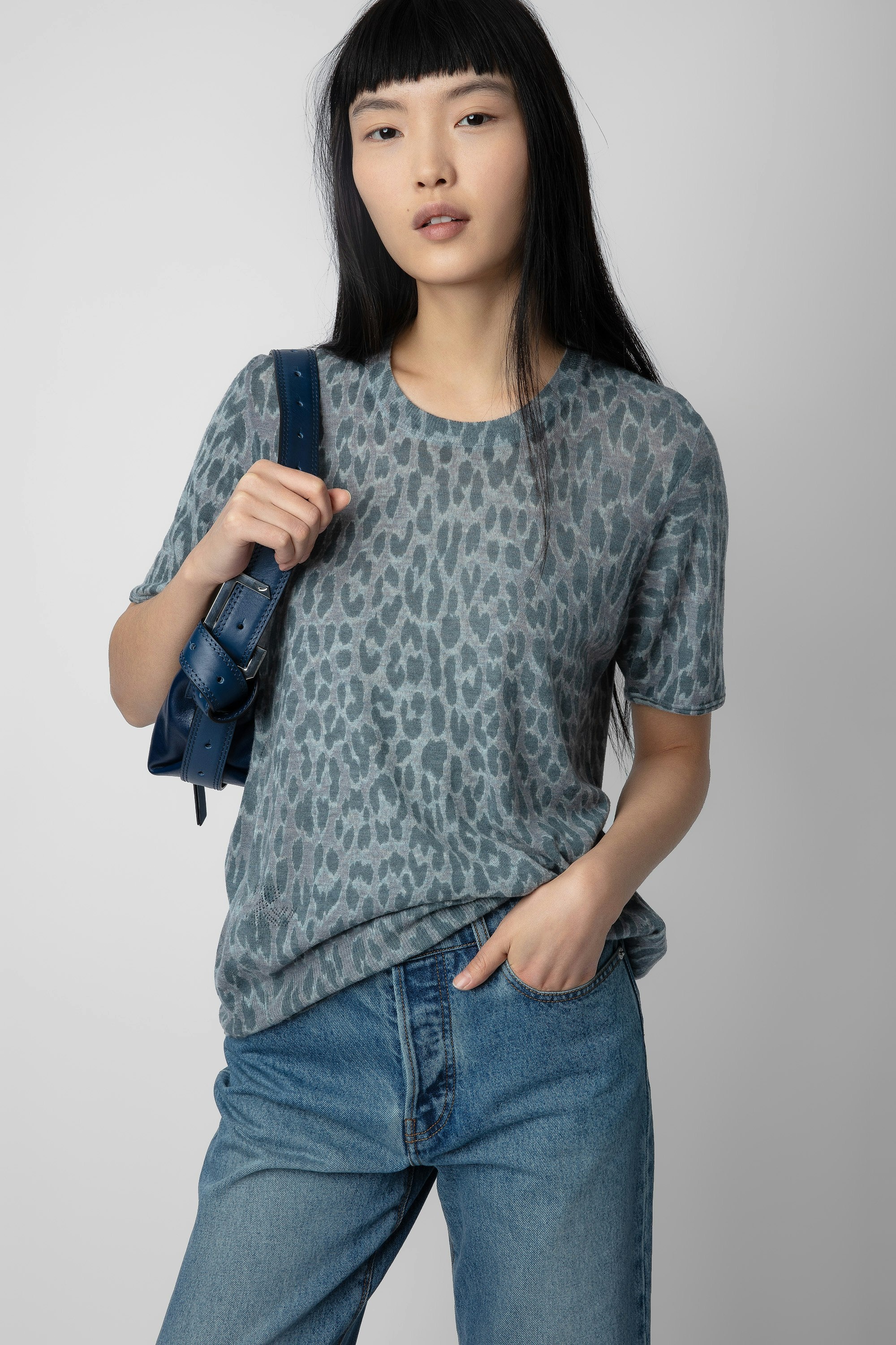 Ida Leopard Cashmere Jumper - 3